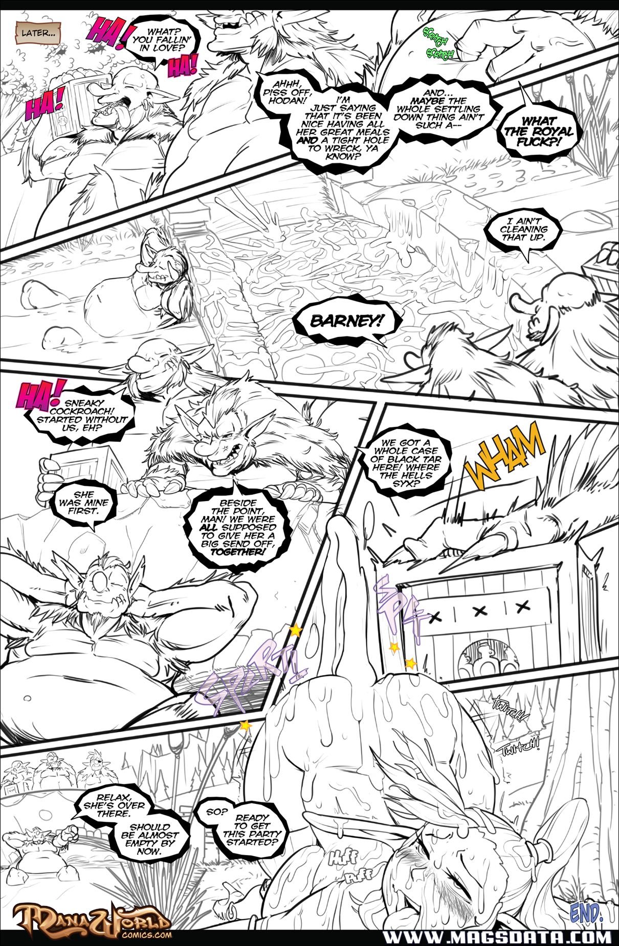 Tarred And Trolled [Mana World] 1.5 . Tarred And Trolled - Lines - Chapter 1 [Mana World] – page 8