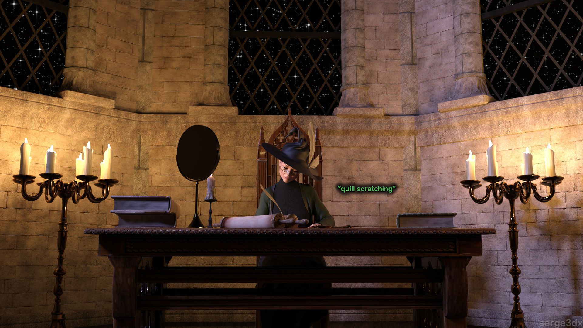 Hermione Granger and the Professor’s Wand (Harry Potter) [Serge3DX] 1 . Hermione Granger and the Professor's Wand - Chapter 1 (Harry Potter) [Serge3DX] – page 3