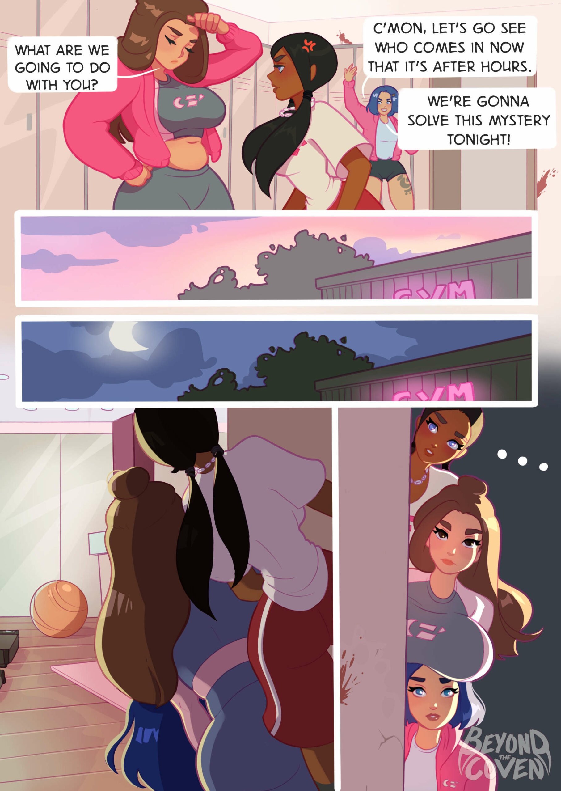 The Night Gym [HornyX] 2 . The Night Gym - Chapter 2 [HornyX] – page 3