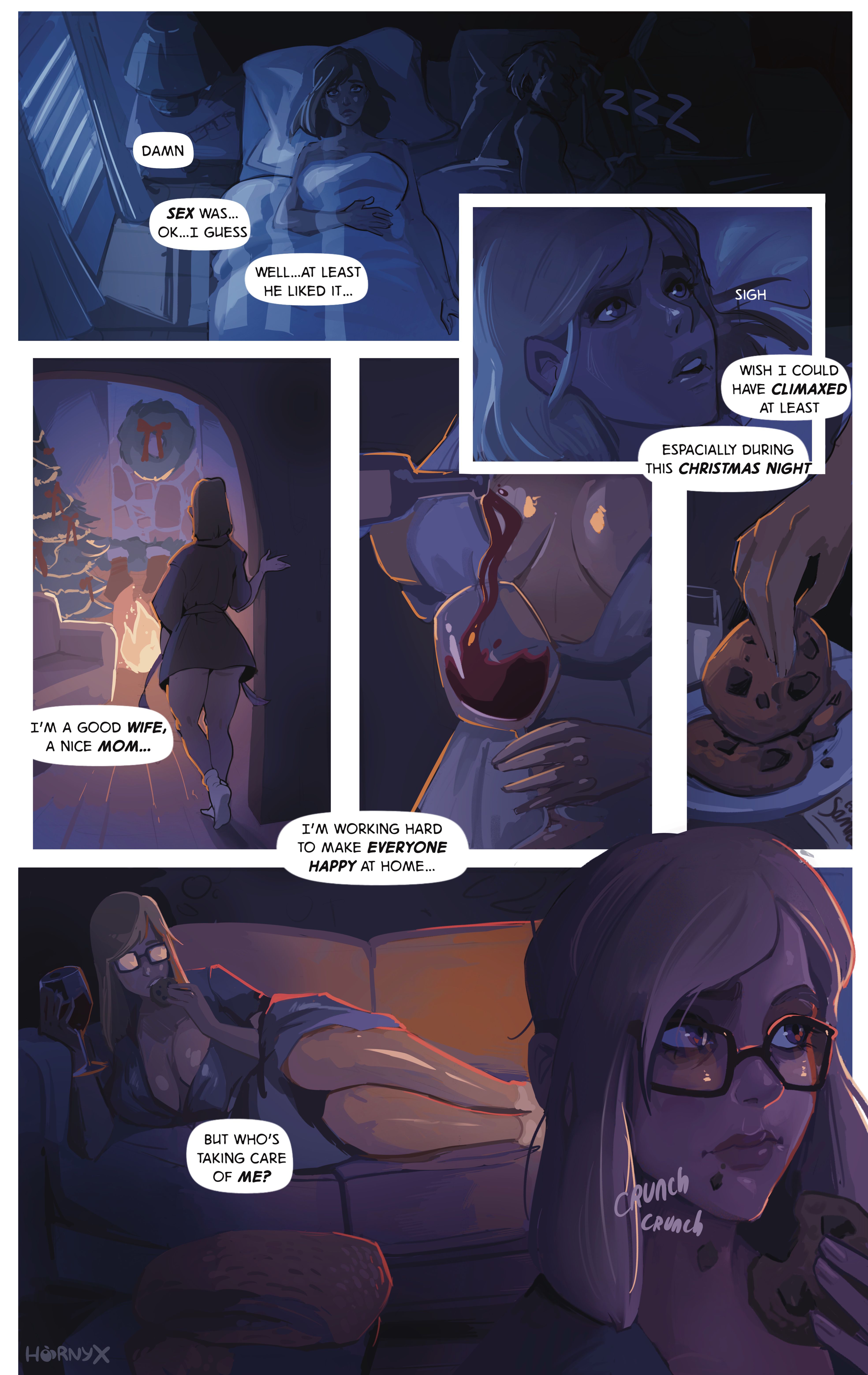Under the mistletoe [HornyX] 1 . Under the mistletoe - Chapter 1 [HornyX] – page 1
