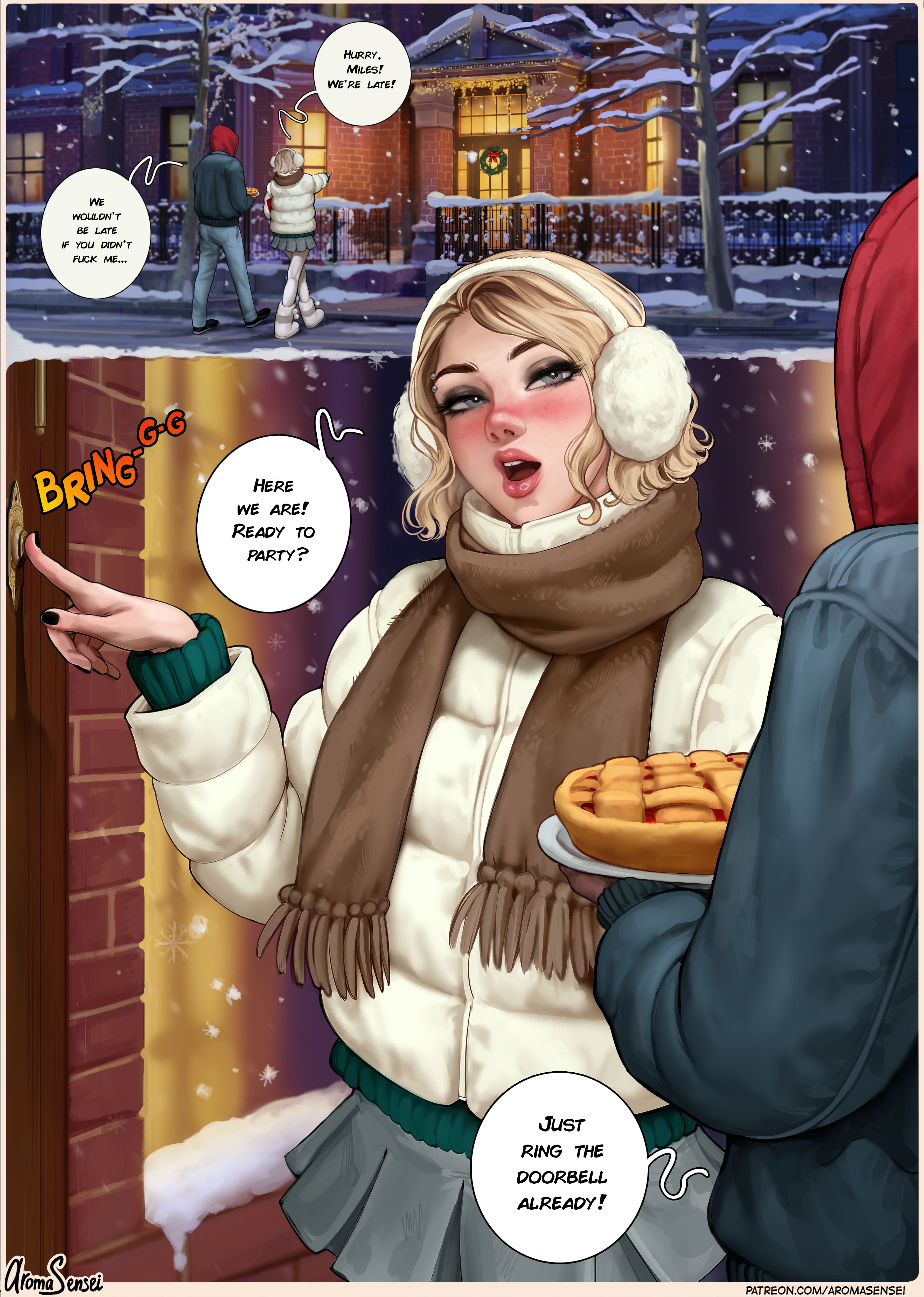 Frozen Inc Christmas Party 2022 (Frozen) [Aroma Sensei] 1 . Frozen Inc Christmas Party 2022 - Chapter 1 (Frozen) [Aroma Sensei] – page 4
