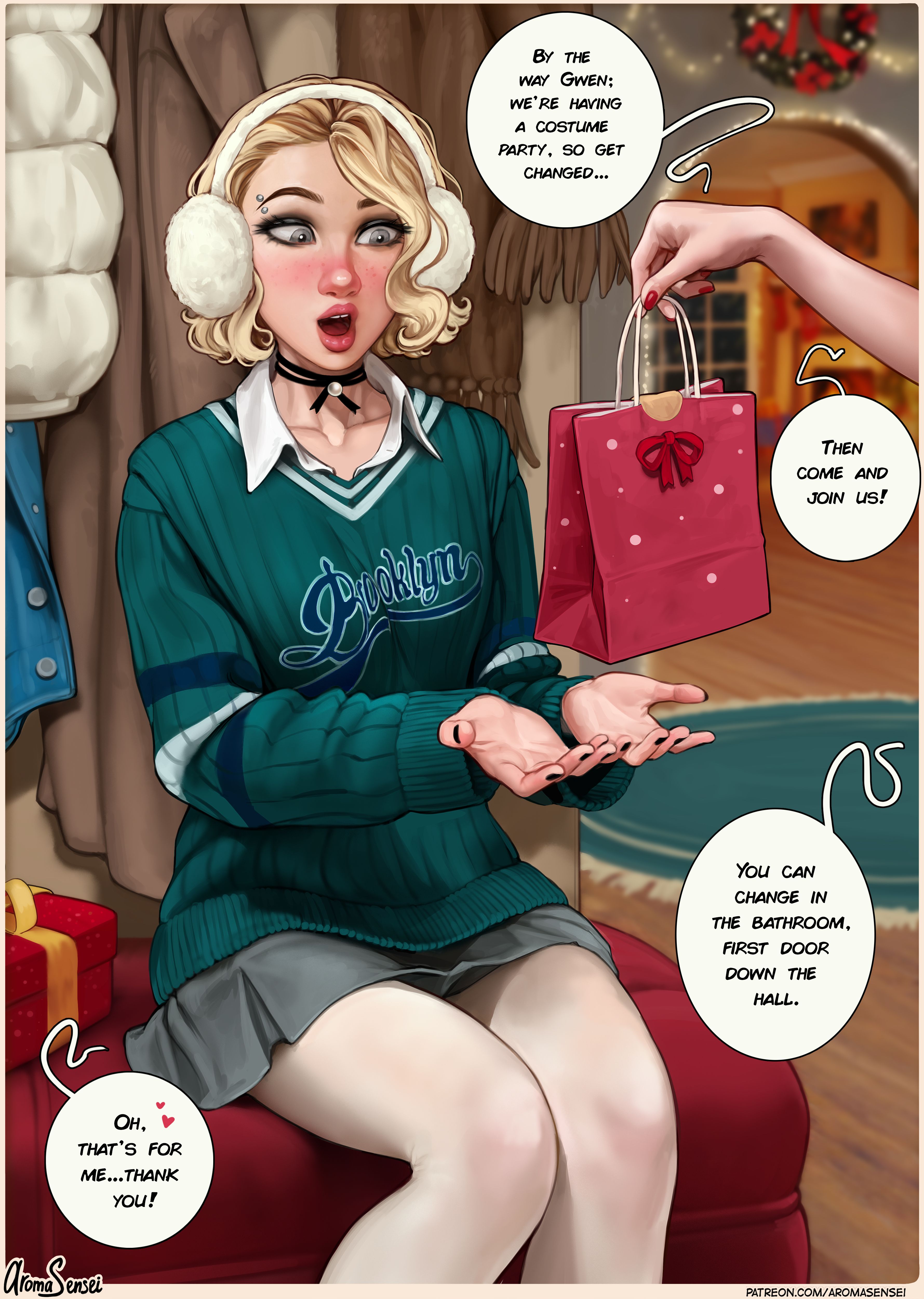 Frozen Inc Christmas Party 2022 (Frozen) [Aroma Sensei] 1 . Frozen Inc Christmas Party 2022 - Chapter 1 (Frozen) [Aroma Sensei] – page 7