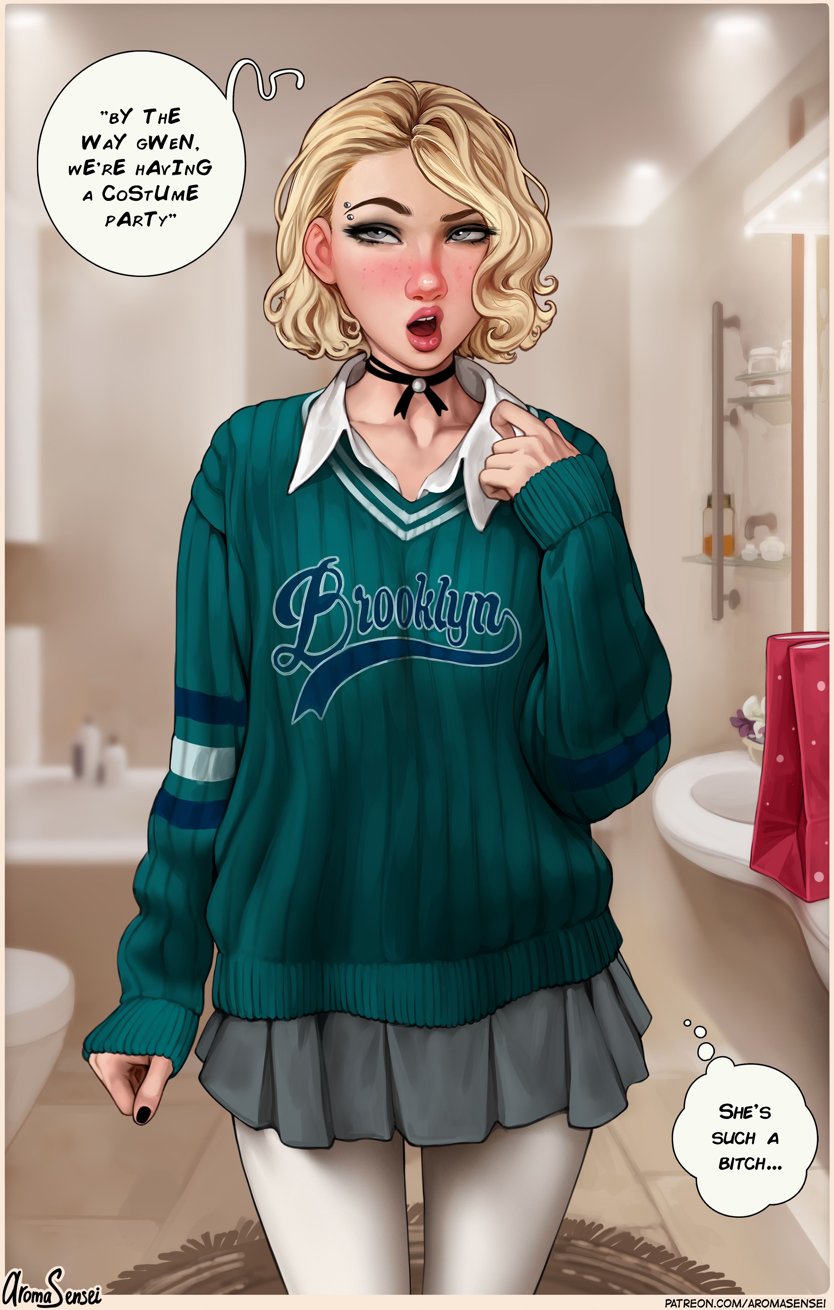 Frozen Inc Christmas Party 2022 (Frozen) [Aroma Sensei] 1 . Frozen Inc Christmas Party 2022 - Chapter 1 (Frozen) [Aroma Sensei] – page 9