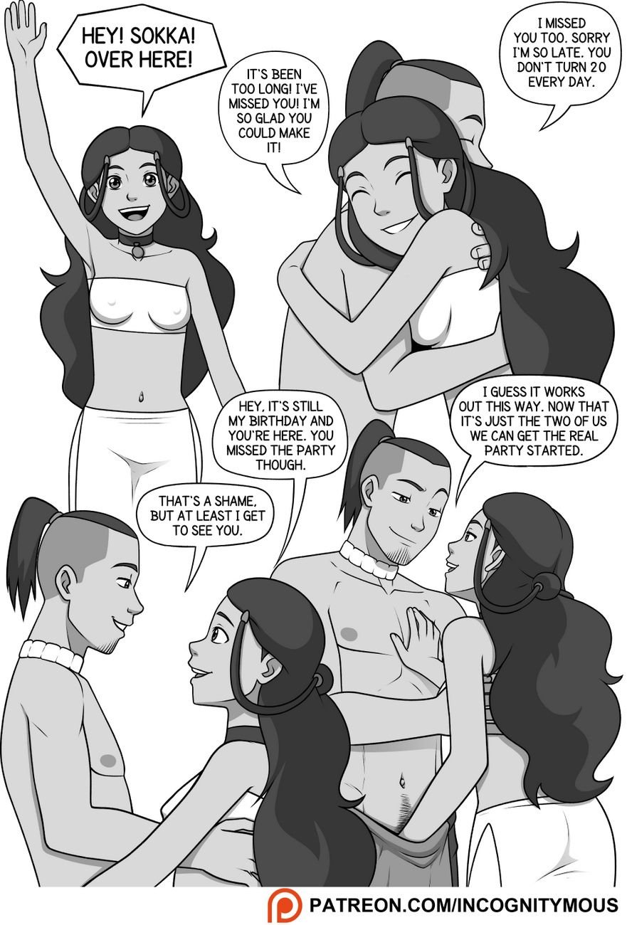 Steamy Afterparty (Avatar: The Last Airbender) [Incognitymous] 1.5 . Steamy Afterparty  - Chapter 1 (Avatar: The Last Airbender) [Incognitymous] – page 2