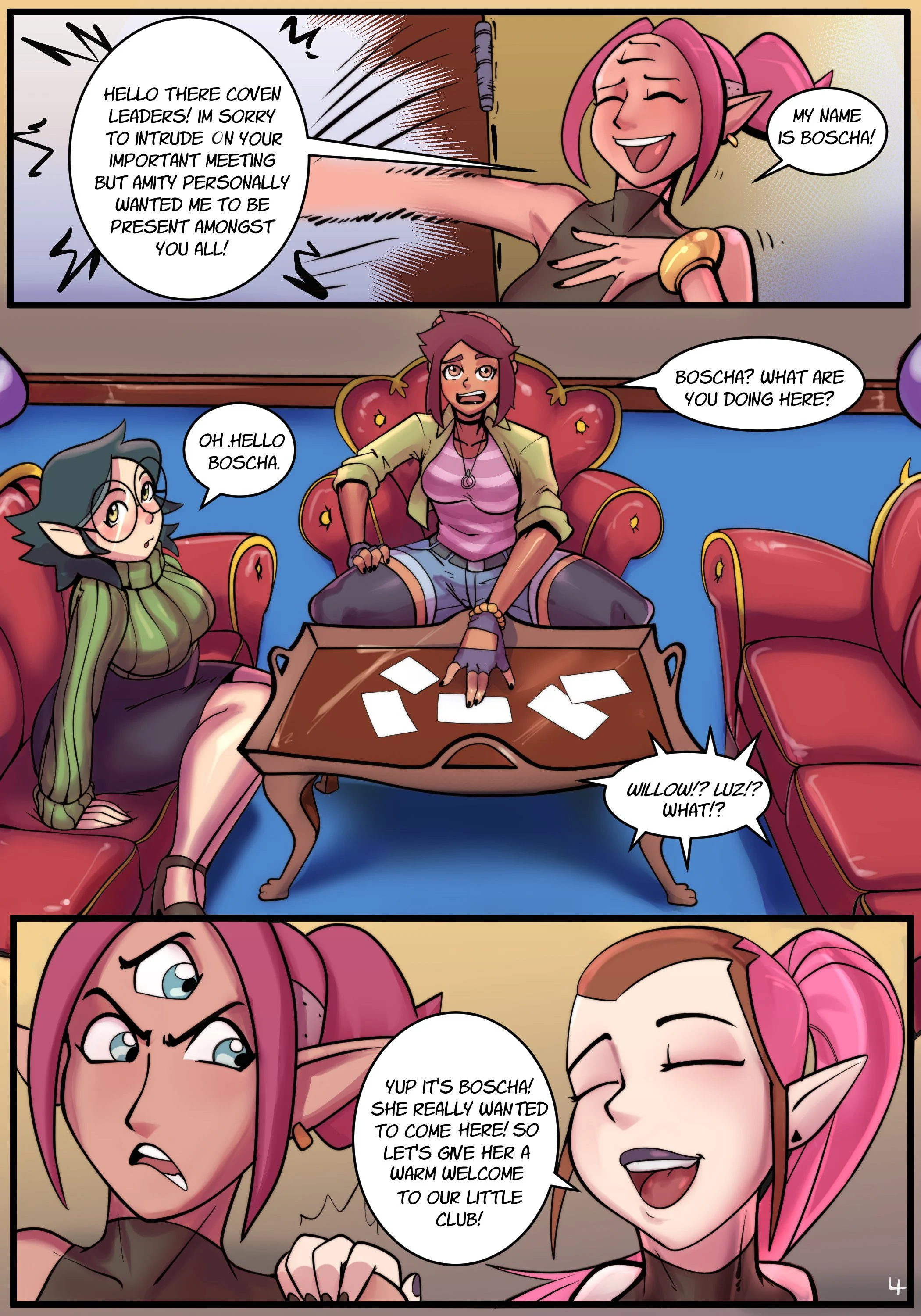 Boscha’s Initiation (The Owl House) [Mr.Jellybeans] 1 . Boscha’s Initiation - Chapter 1 (The Owl House) [Mr.Jellybeans] – page 5