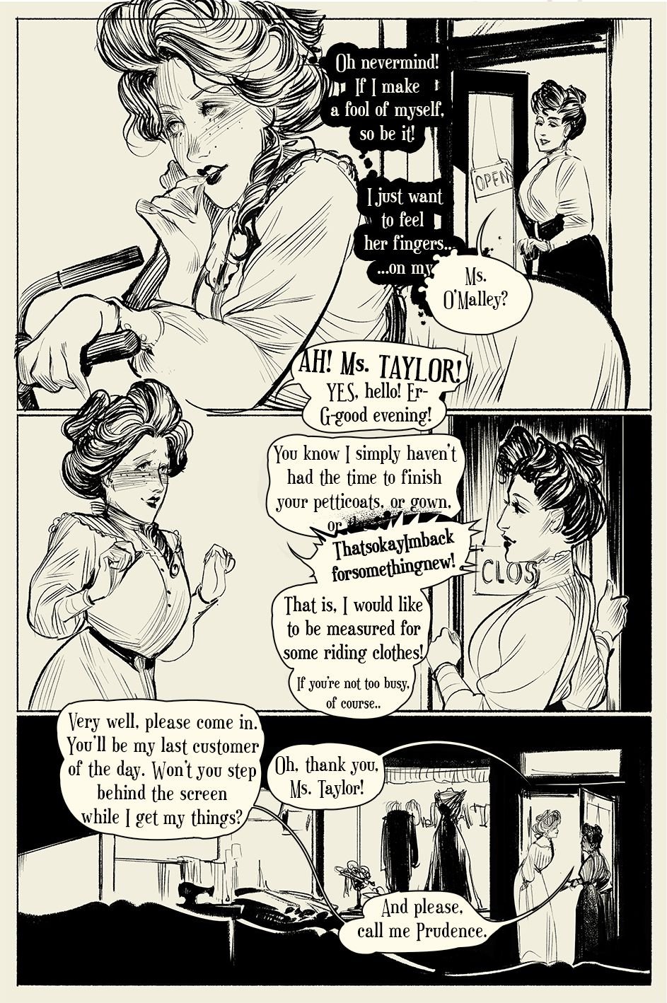 Fitting for a Lady [WintonKidd] 1 . Fitting for a Lady - Chapter 1 [WintonKidd] – page 3