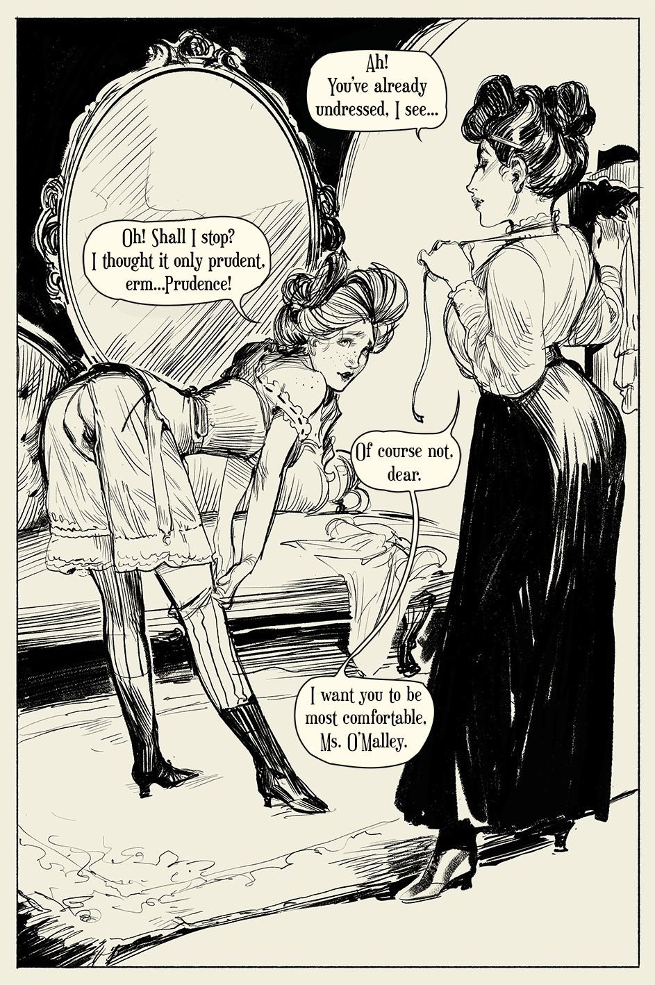 Fitting for a Lady [WintonKidd] 1 . Fitting for a Lady - Chapter 1 [WintonKidd] – page 5