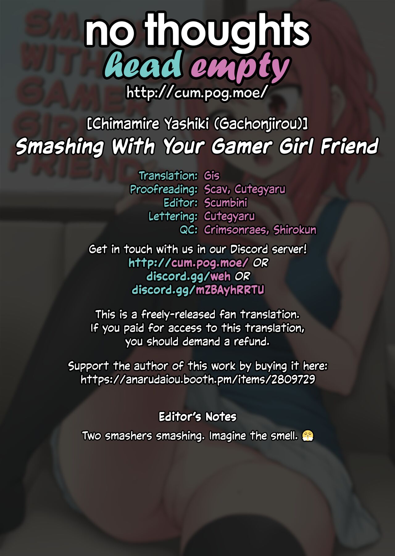 Smashing With Your Gamer Girl Friend [Gachonjirou] 1 . Smashing With Your Gamer Girl Friend - Chapter 1 [Gachonjirou] – page 40