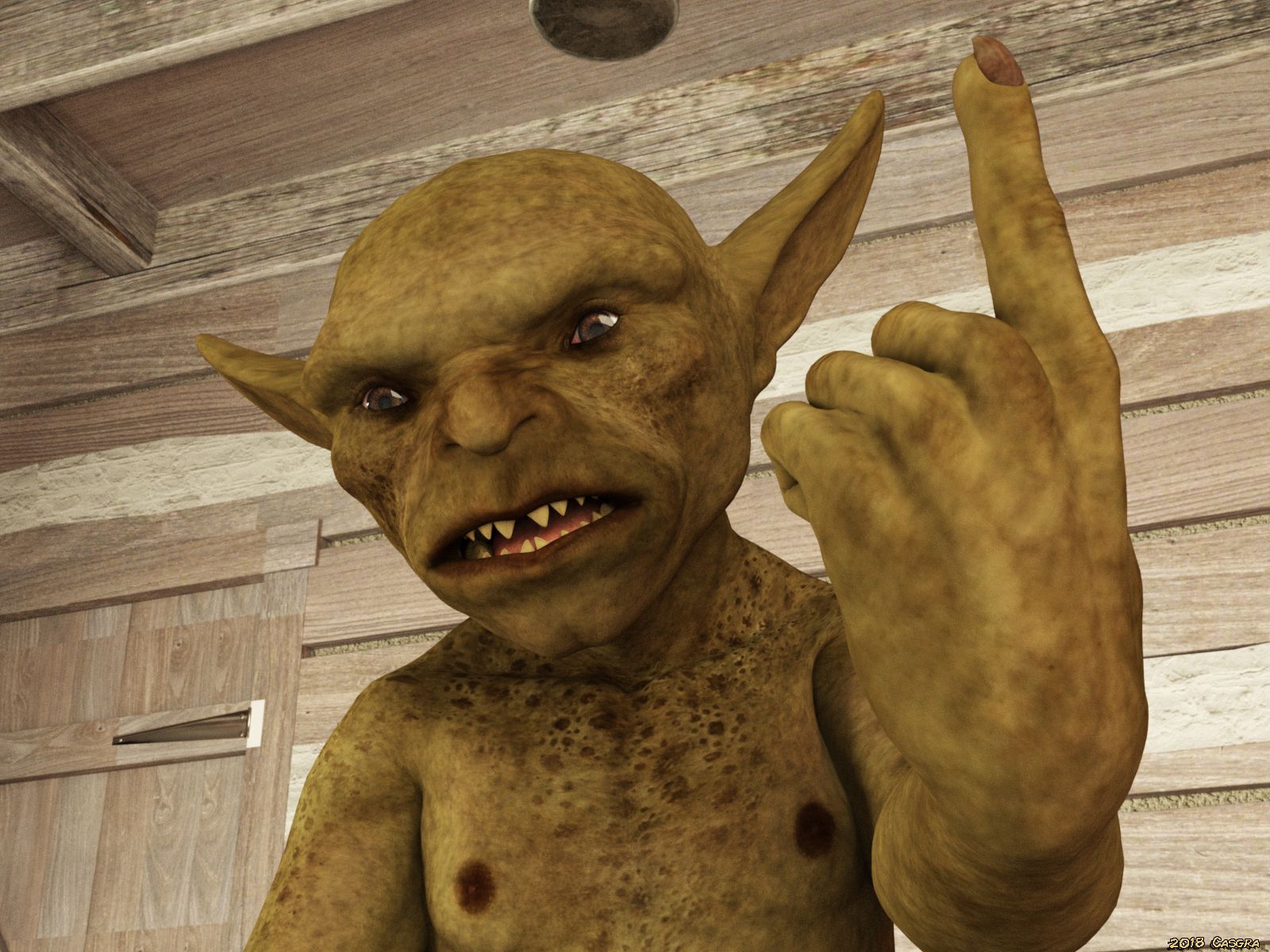 My Secret Goblin Obsession [Casgra] 1.5 . My Secret Goblin Obsession - Textless - Chapter 1 [Casgra] – page 33
