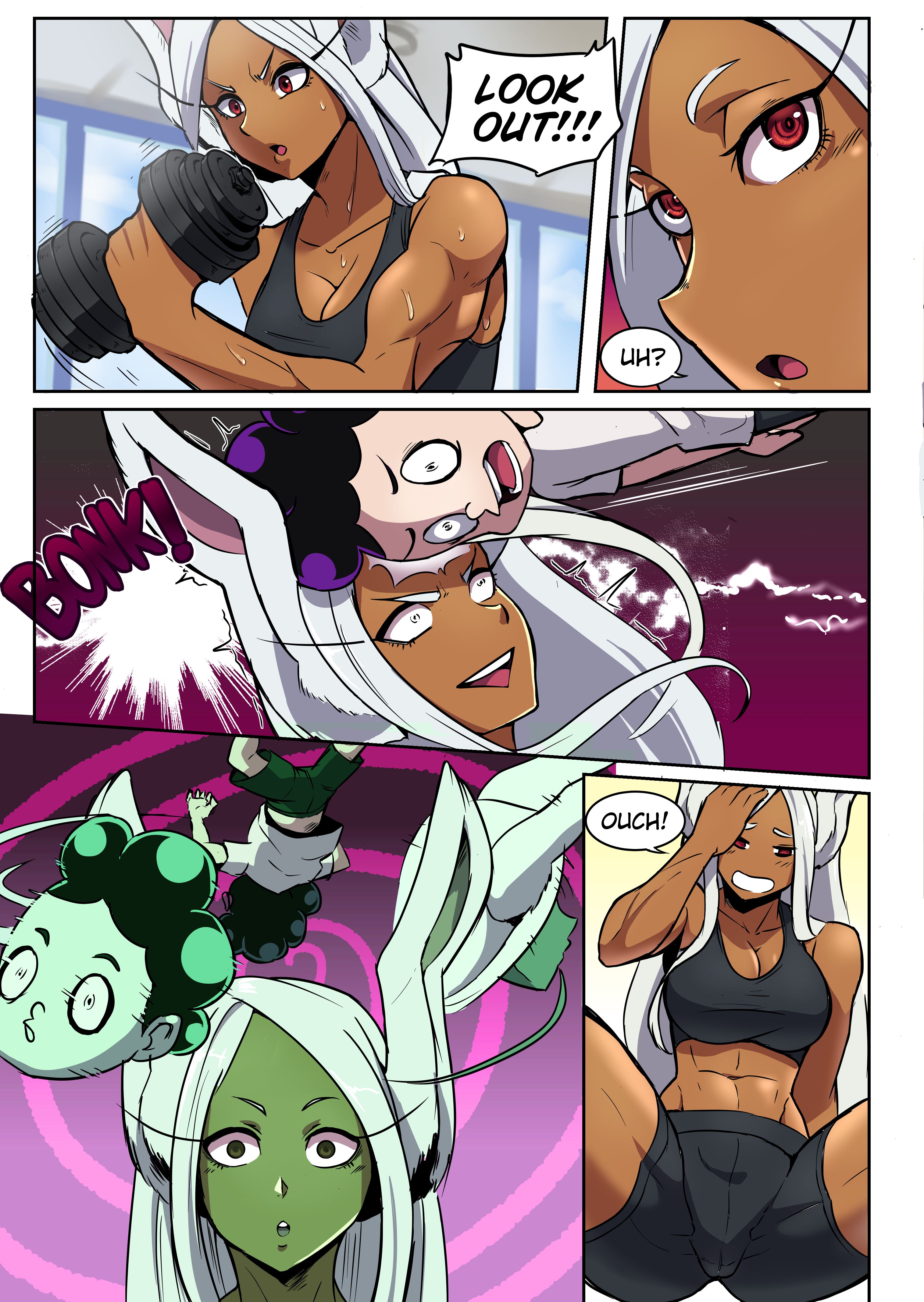 Massive Gains (My Hero Academia) [TSFSingularity , SugoiHero] 1 . Massive Gains - Chapter 1 (My Hero Academia) [TSFSingularity , SugoiHero] – page 2
