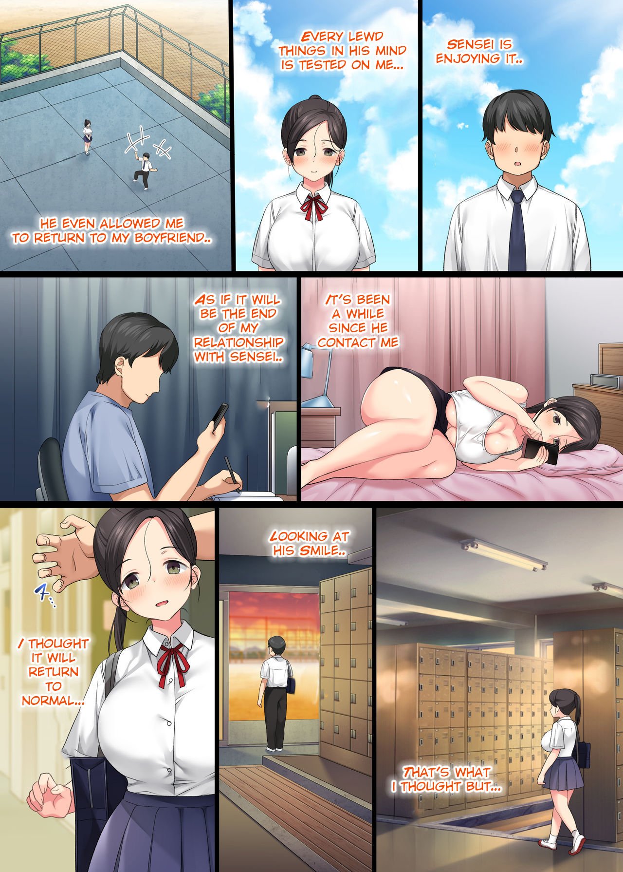 Introverted Beauty Gets Raped Over and Over by Her Homeroom Teacher [Katsurai Yoshiaki] 3 . Introverted Beauty Gets Raped Over and Over by Her Homeroom Teacher - Chapter 3 [Katsurai Yoshiaki] – page 12