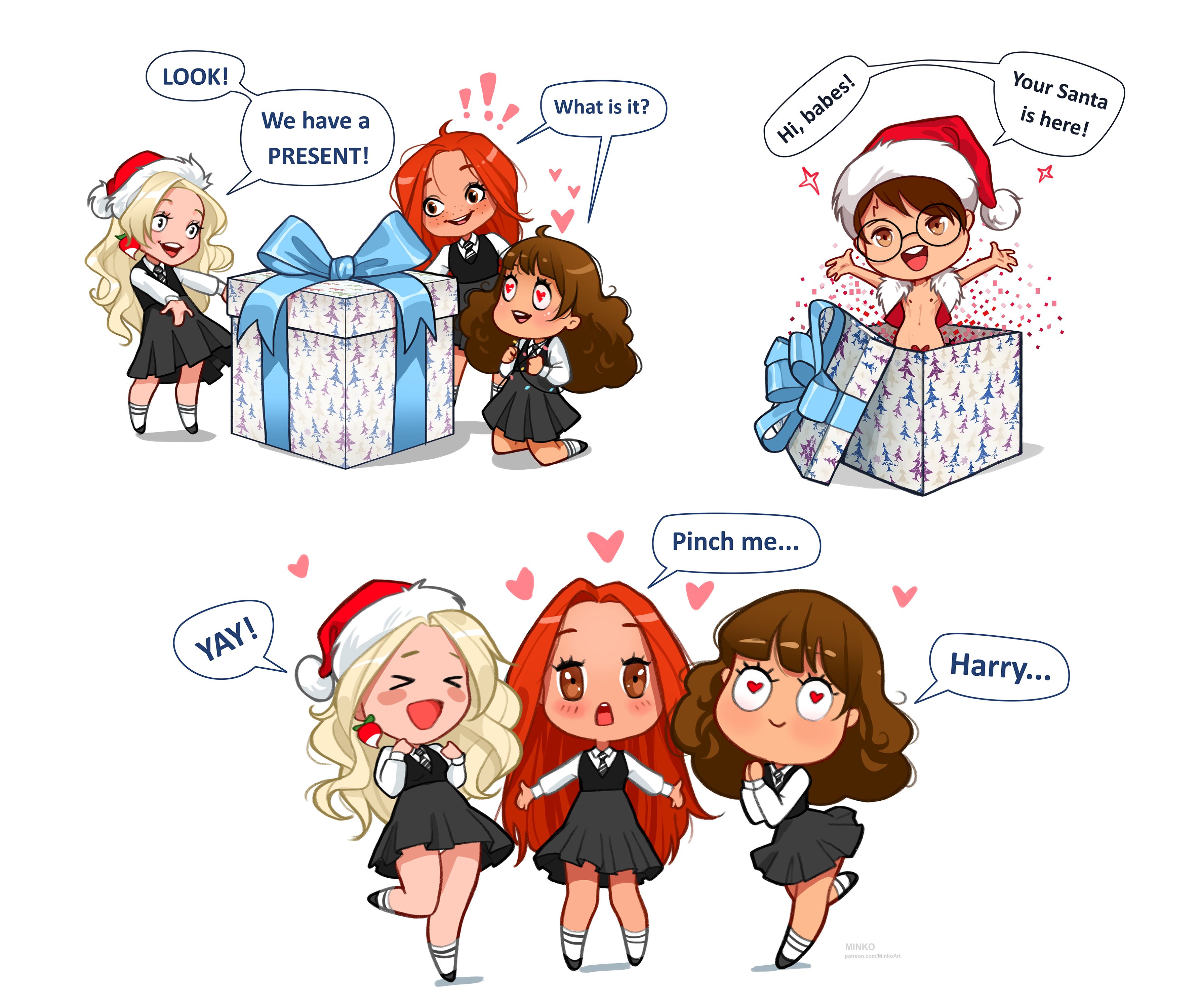 Hermione: New Year party (Harry Potter) [Olena Minko] 1 . Hermione: New Year party - Chapter 1 (Harry Potter) [Olena Minko] – page 12