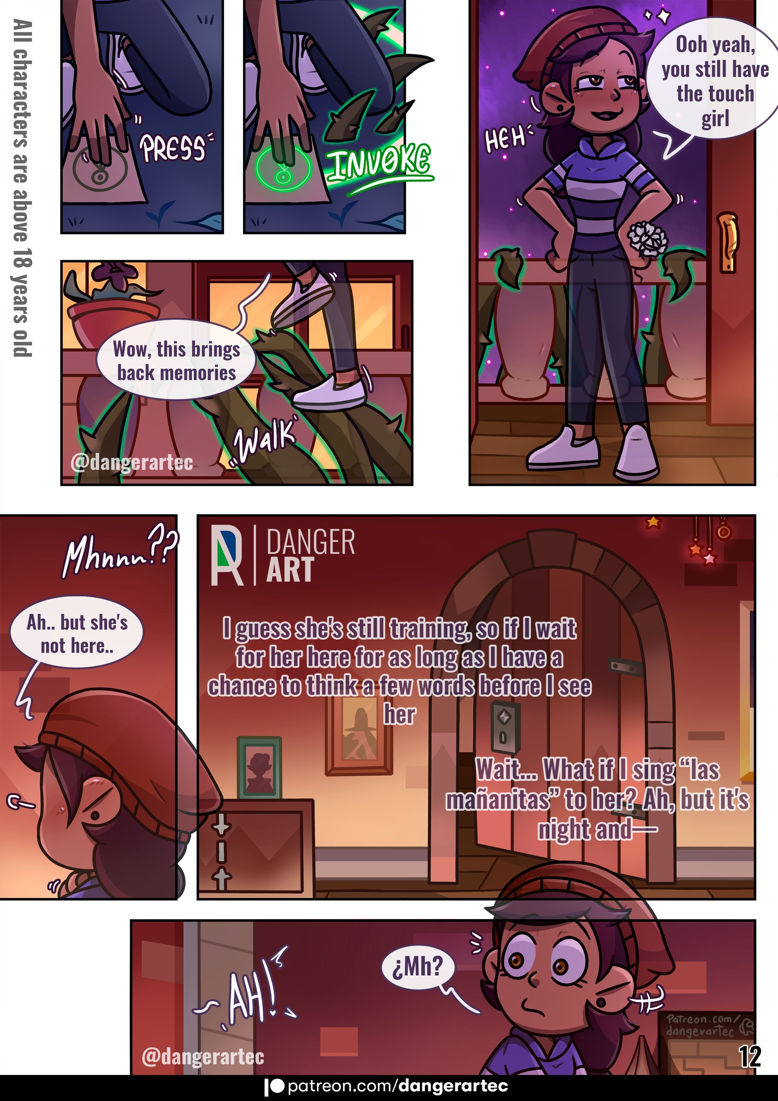 My Luz (The Owl House) [DangerArt] 1 . My Luz  - Chapter 1 (The Owl House) [DangerArt] – page 13
