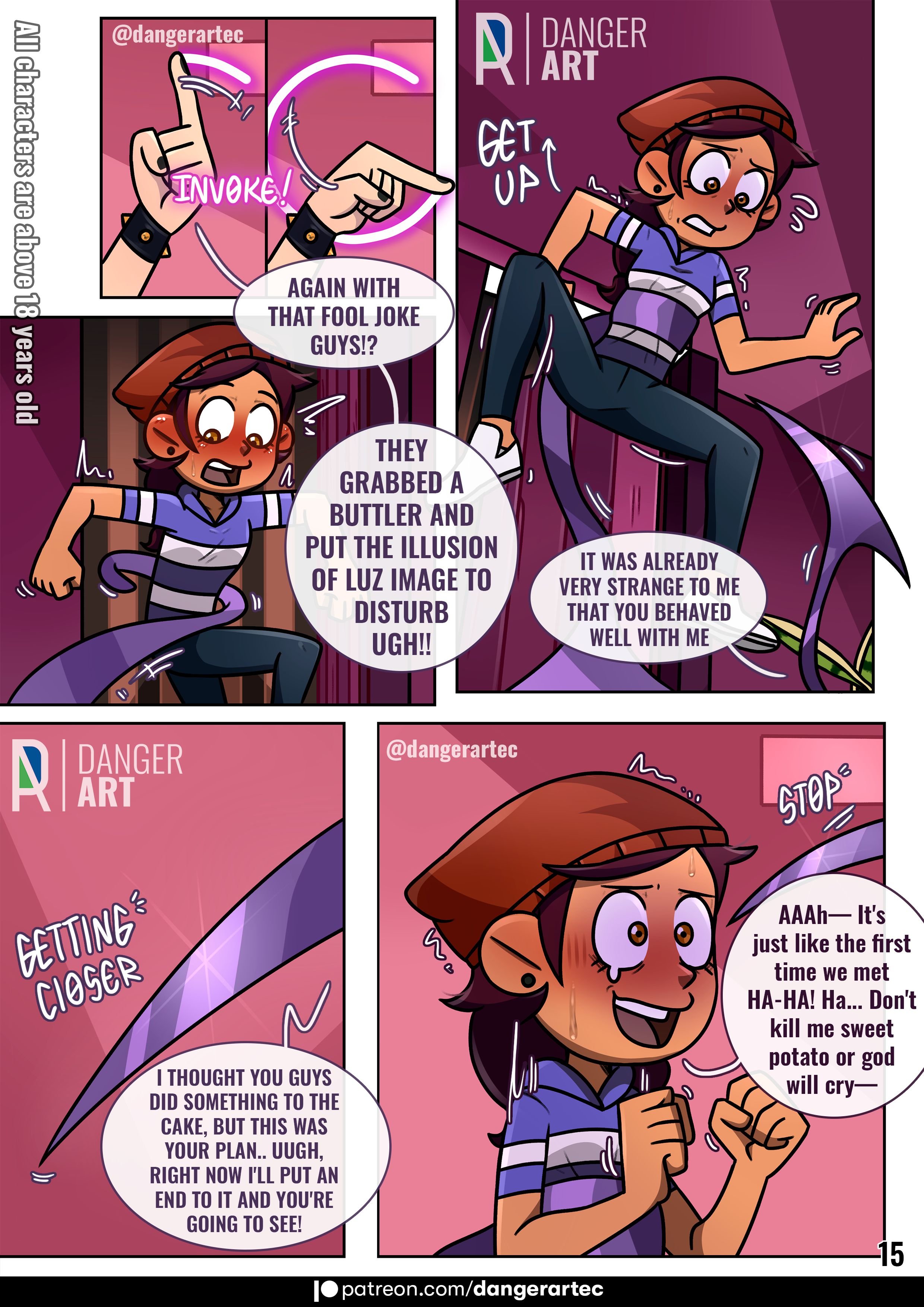 My Luz (The Owl House) [DangerArt] 1 . My Luz  - Chapter 1 (The Owl House) [DangerArt] – page 16