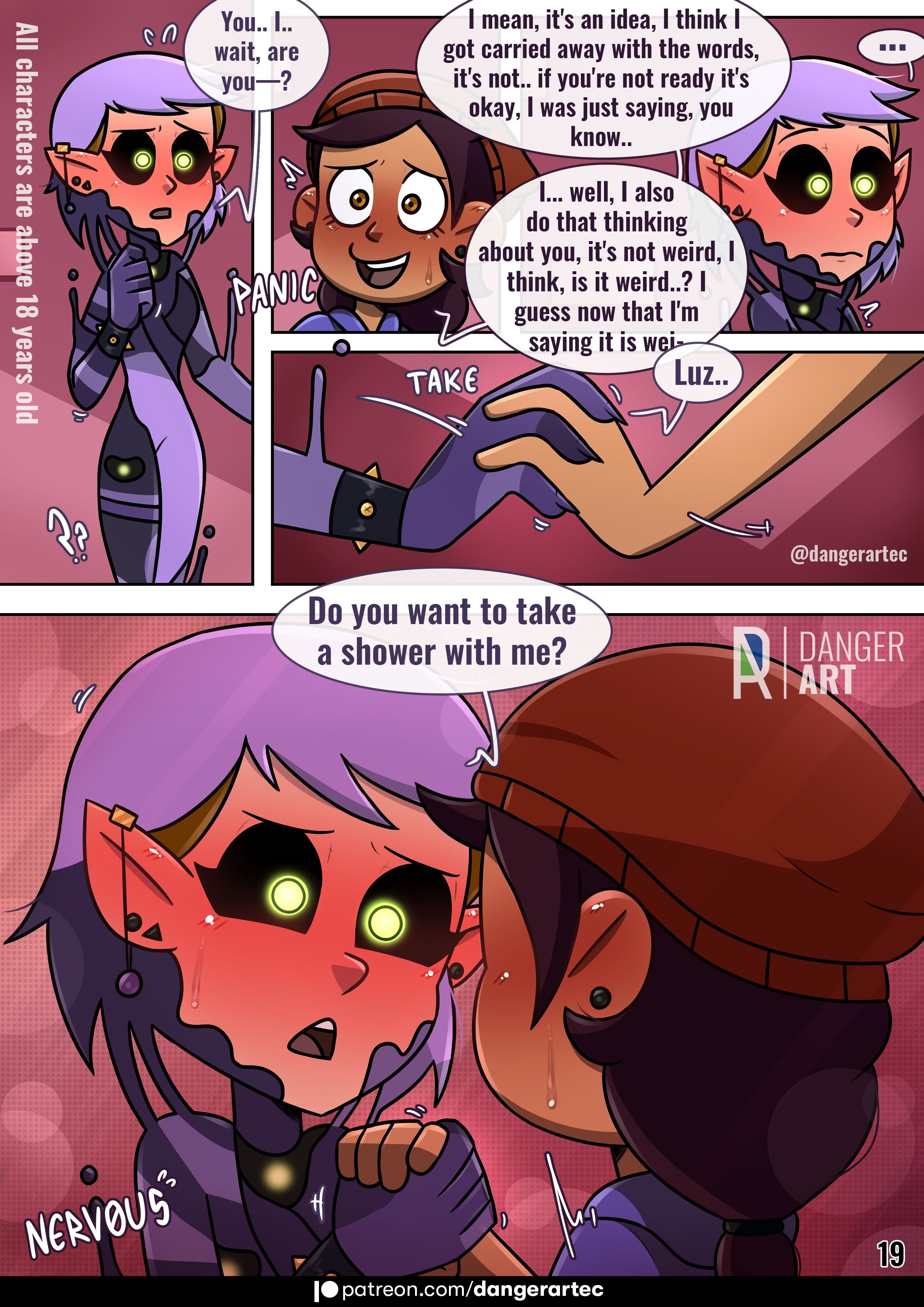 My Luz (The Owl House) [DangerArt] 1 . My Luz  - Chapter 1 (The Owl House) [DangerArt] – page 20