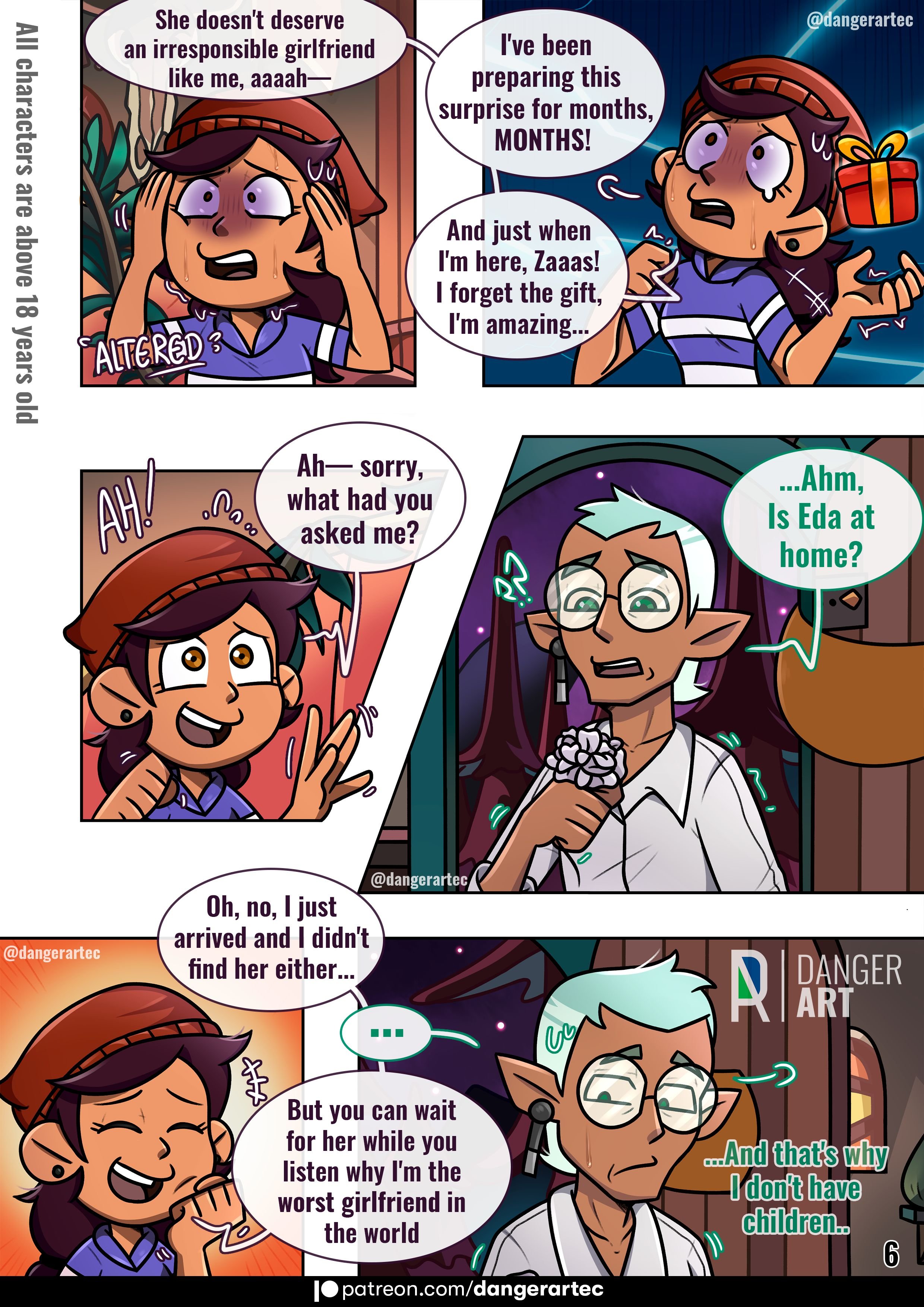 My Luz (The Owl House) [DangerArt] 1 . My Luz  - Chapter 1 (The Owl House) [DangerArt] – page 7