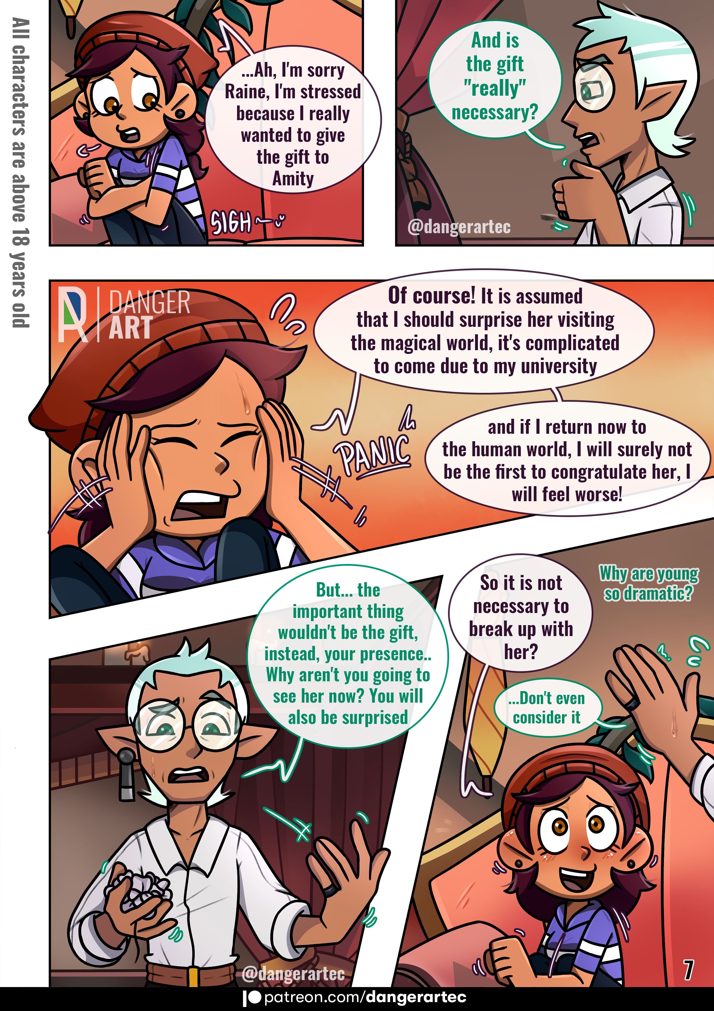 My Luz (The Owl House) [DangerArt] 1 . My Luz  - Chapter 1 (The Owl House) [DangerArt] – page 8