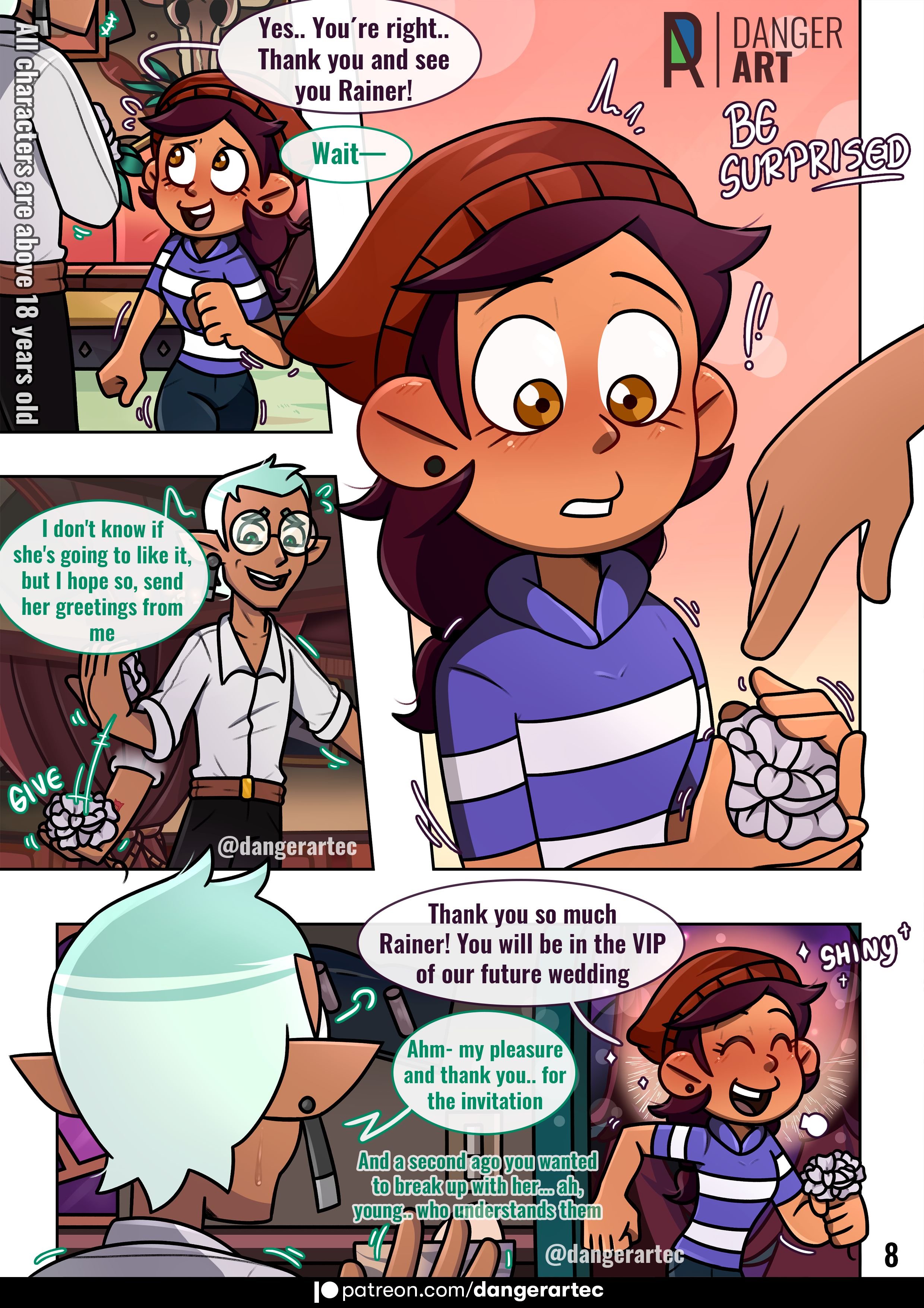 My Luz (The Owl House) [DangerArt] 1 . My Luz  - Chapter 1 (The Owl House) [DangerArt] – page 9