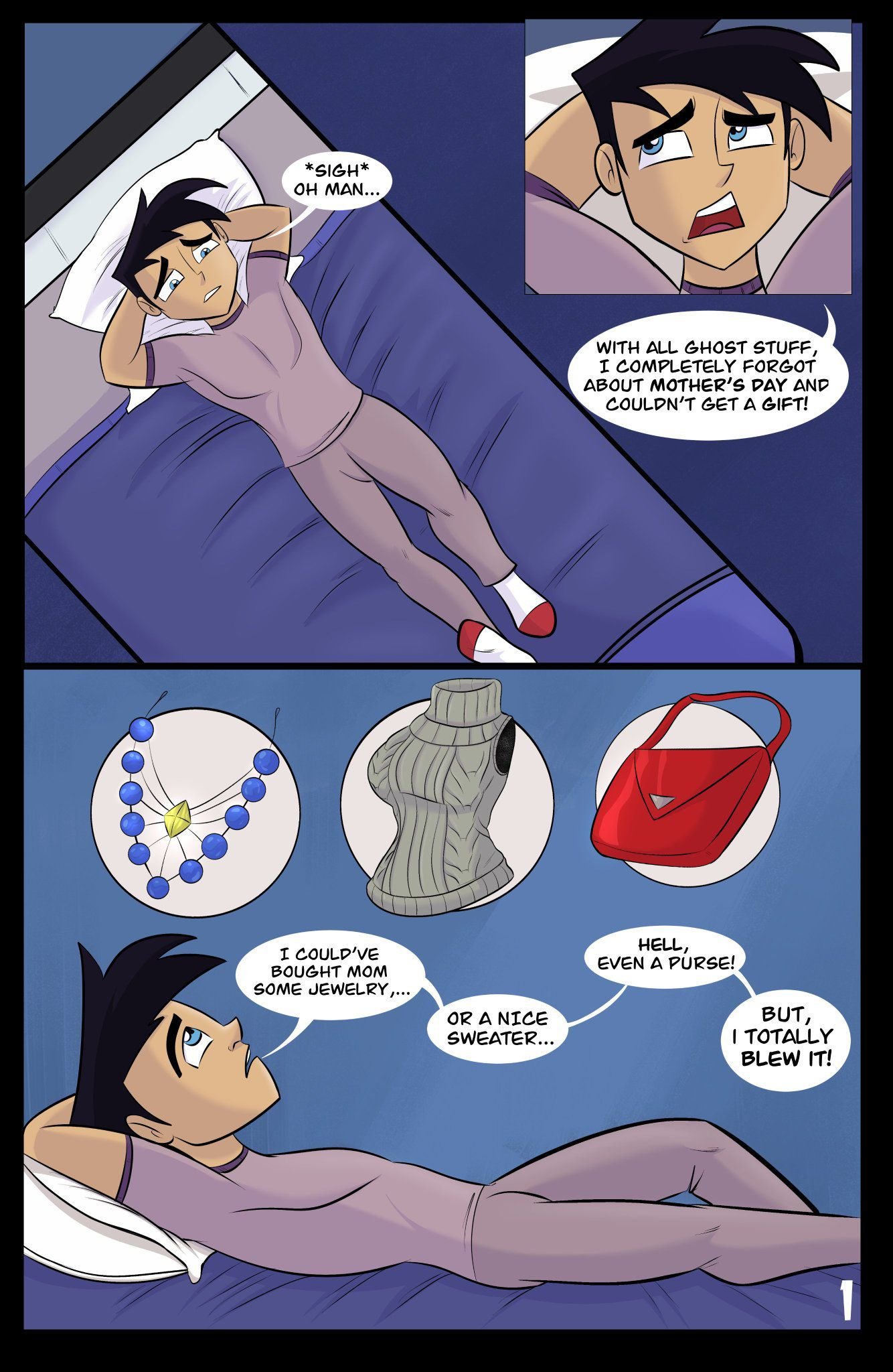A Mother’s Duty (Danny Phantom) [Ameizing Lewds] 1 . A Mother's Duty - Chapter 1 (Danny Phantom) [Ameizing Lewds] – page 3