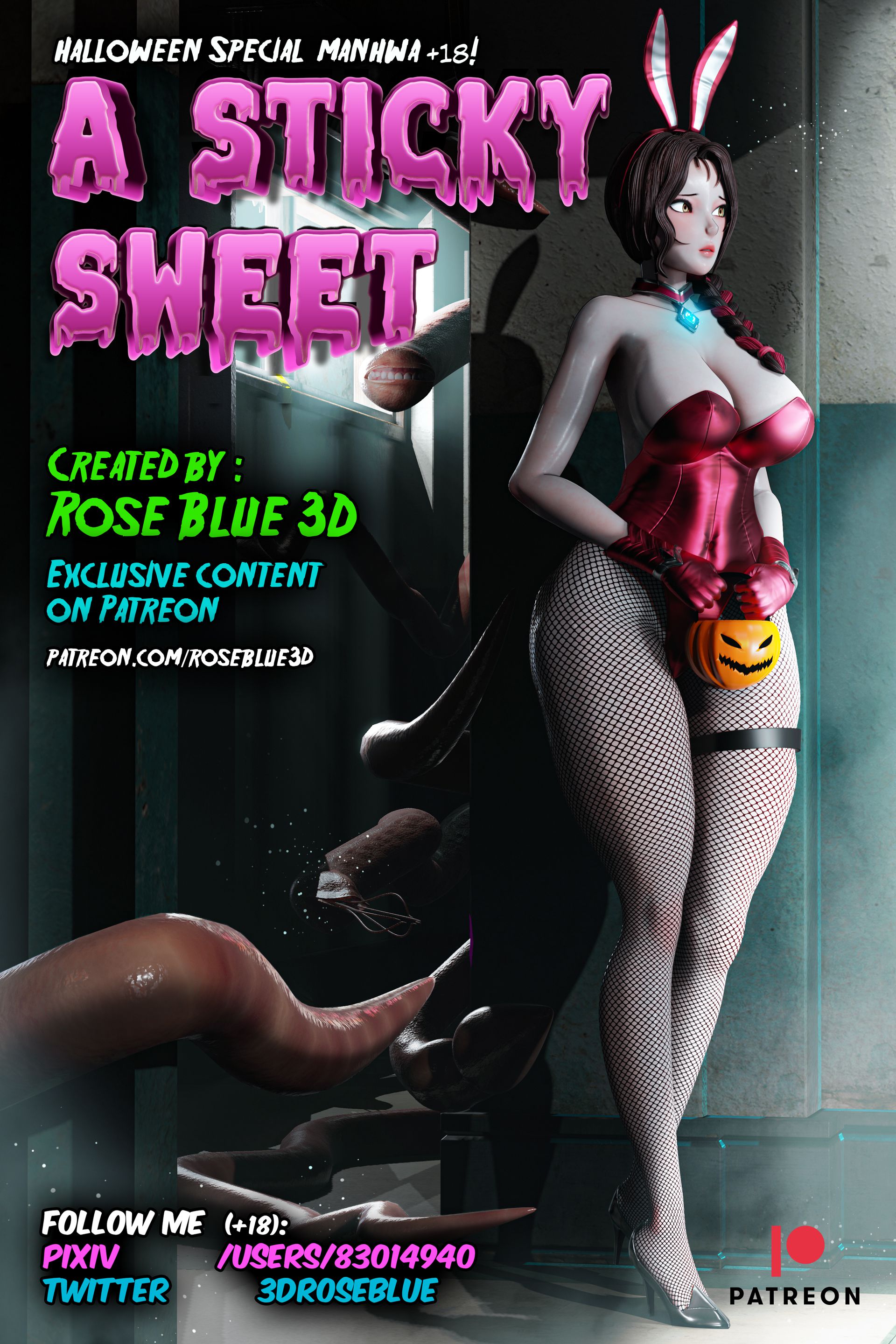 A Sticky Sweet [Rose Blue 3D] 1 . A Sticky Sweet  - Chapter 1 [Rose Blue 3D] – page 1