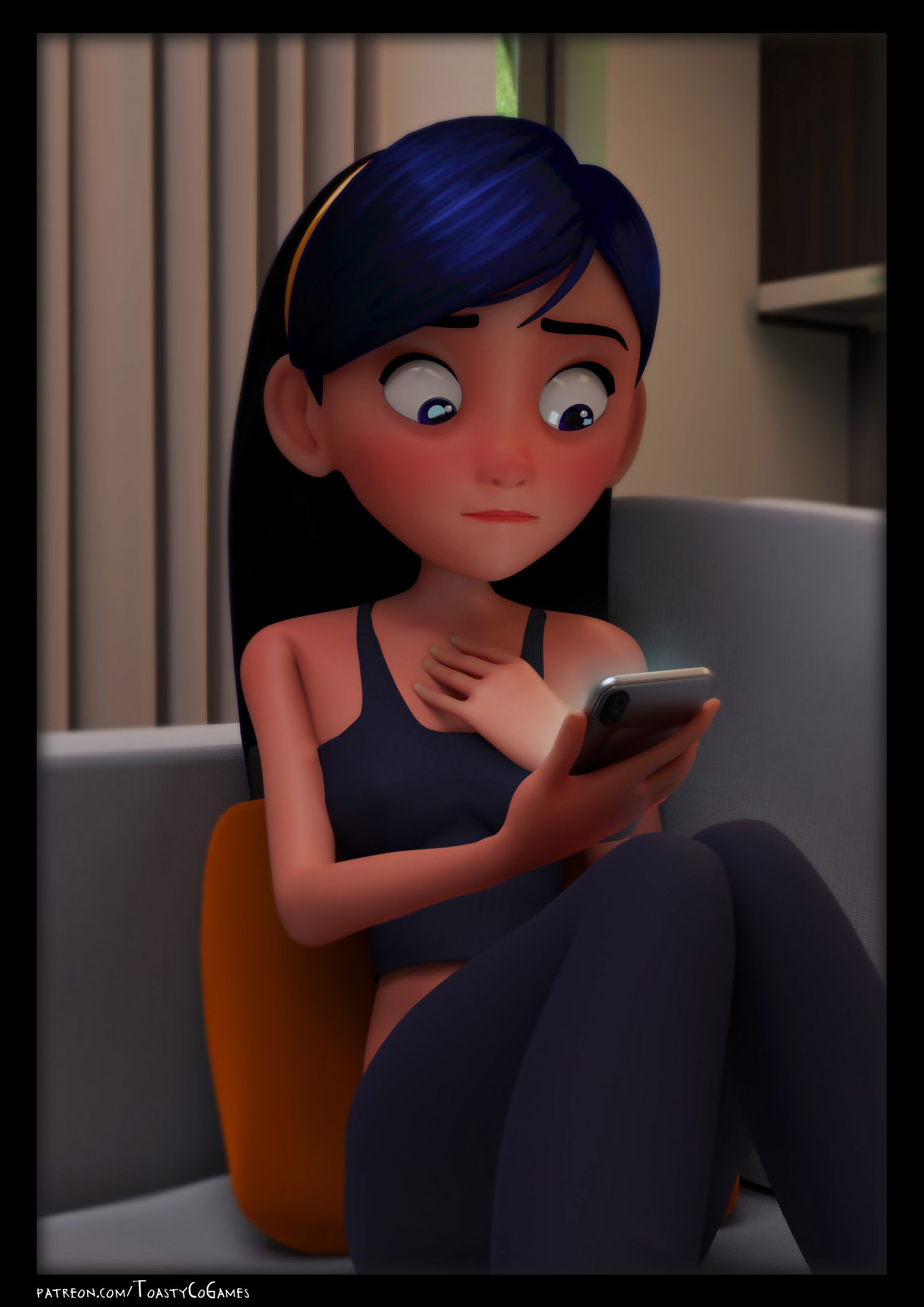 Incredible Desire (The Incredibles) [ToastyCoGames] 1 . Incredible Desire - Chapter 1 (The Incredibles) [ToastyCoGames] – page 57
