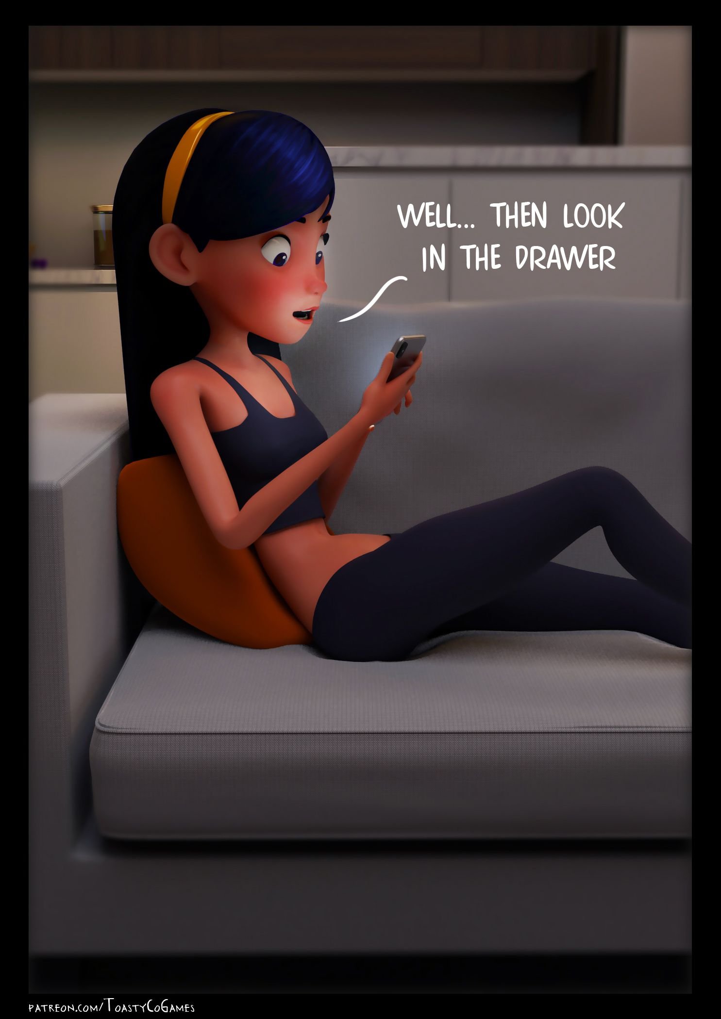 Incredible Desire (The Incredibles) [ToastyCoGames] 1 . Incredible Desire - Chapter 1 (The Incredibles) [ToastyCoGames] – page 9