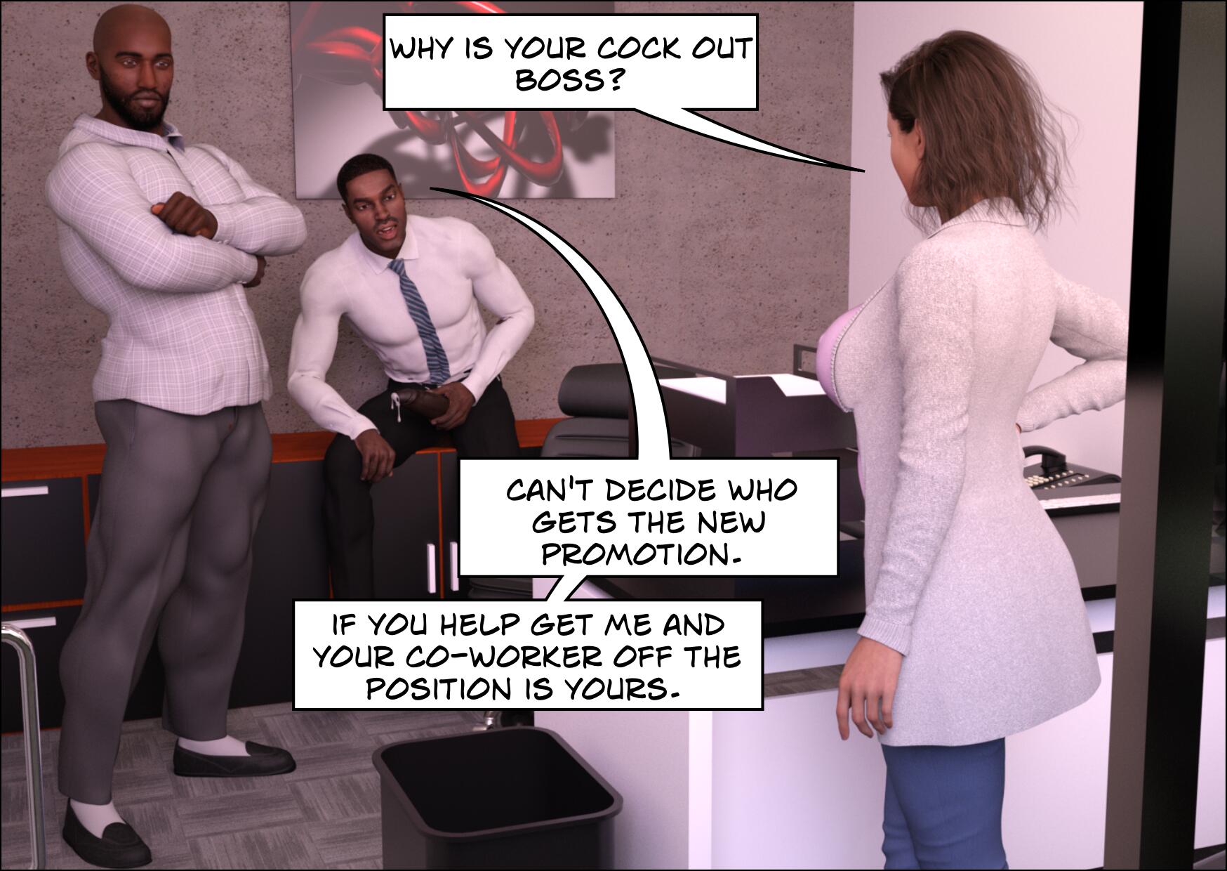 Long Day At The Office [Mature3DComics] 1 . Long Day At The Office - Chapter 1 [Mature3DComics] – page 2