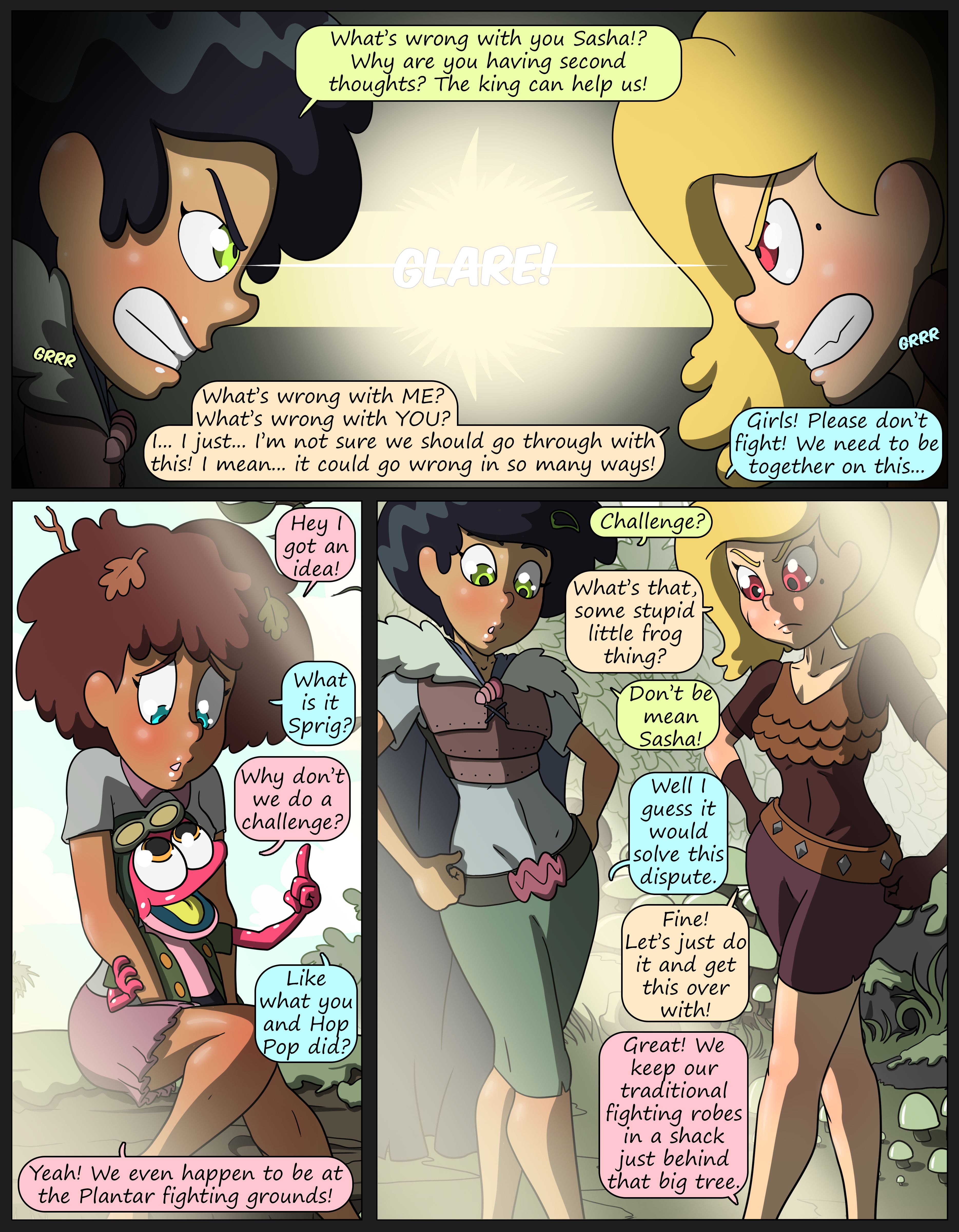 Fight Like Frogs (Amphibia) [MedullaMind] 1 . Fight Like Frogs - Chapter 1 (Amphibia) [MedullaMind] – page 2