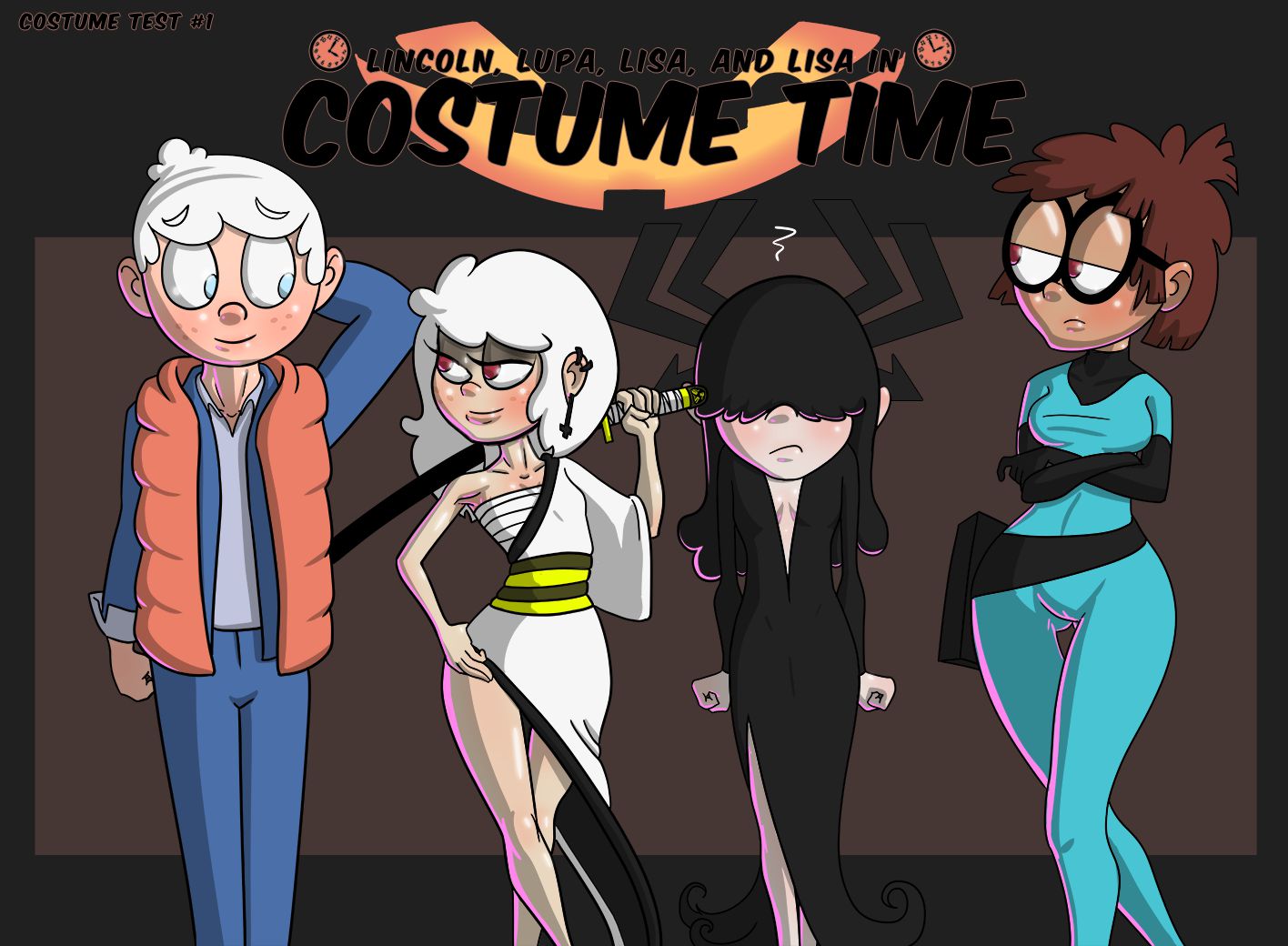Costume Time (The Loud House) [MedullaMind] 1 . Costume Time - Chapter 1 (The Loud House) [MedullaMind] – page 1