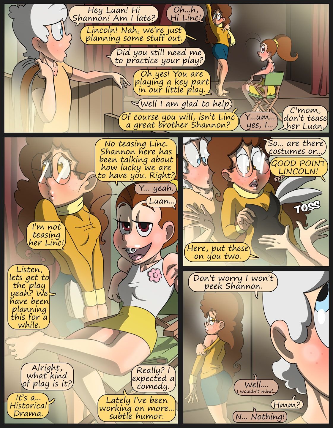 My Sister’s Friends (The Loud House) [MedullaMind] 4 . My Sister's Friends - Chapter 4 (The Loud House) [MedullaMind] – page 1