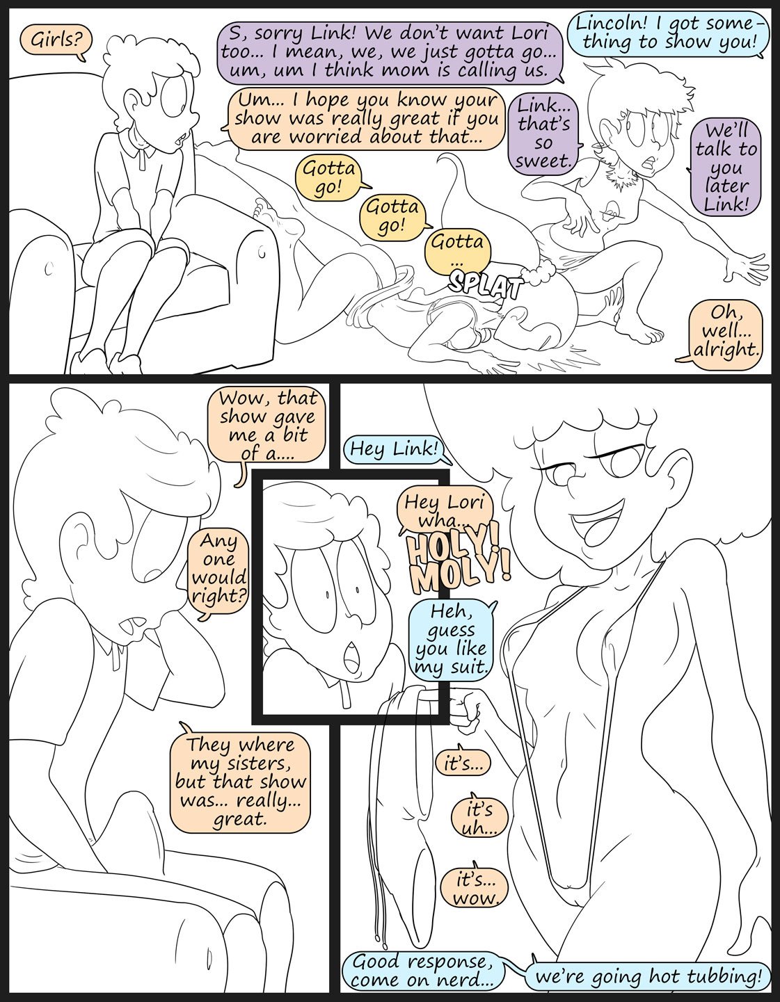 Suite Dreams (The Loud House) [MedullaMind] 1 . Suite Dreams - Chapter 1 (The Loud House) [MedullaMind] – page 10