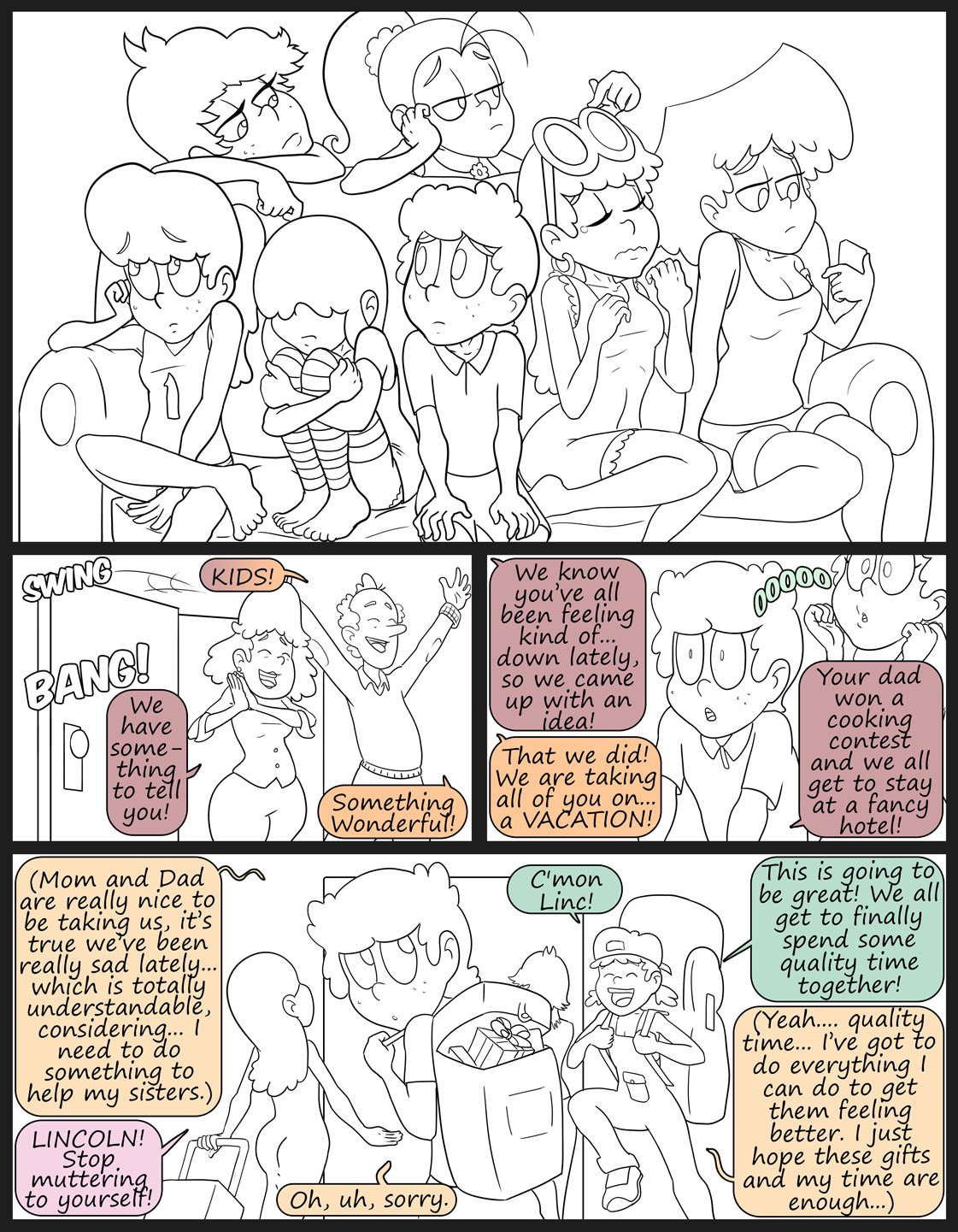 Suite Dreams (The Loud House) [MedullaMind] 1 . Suite Dreams - Chapter 1 (The Loud House) [MedullaMind] – page 2