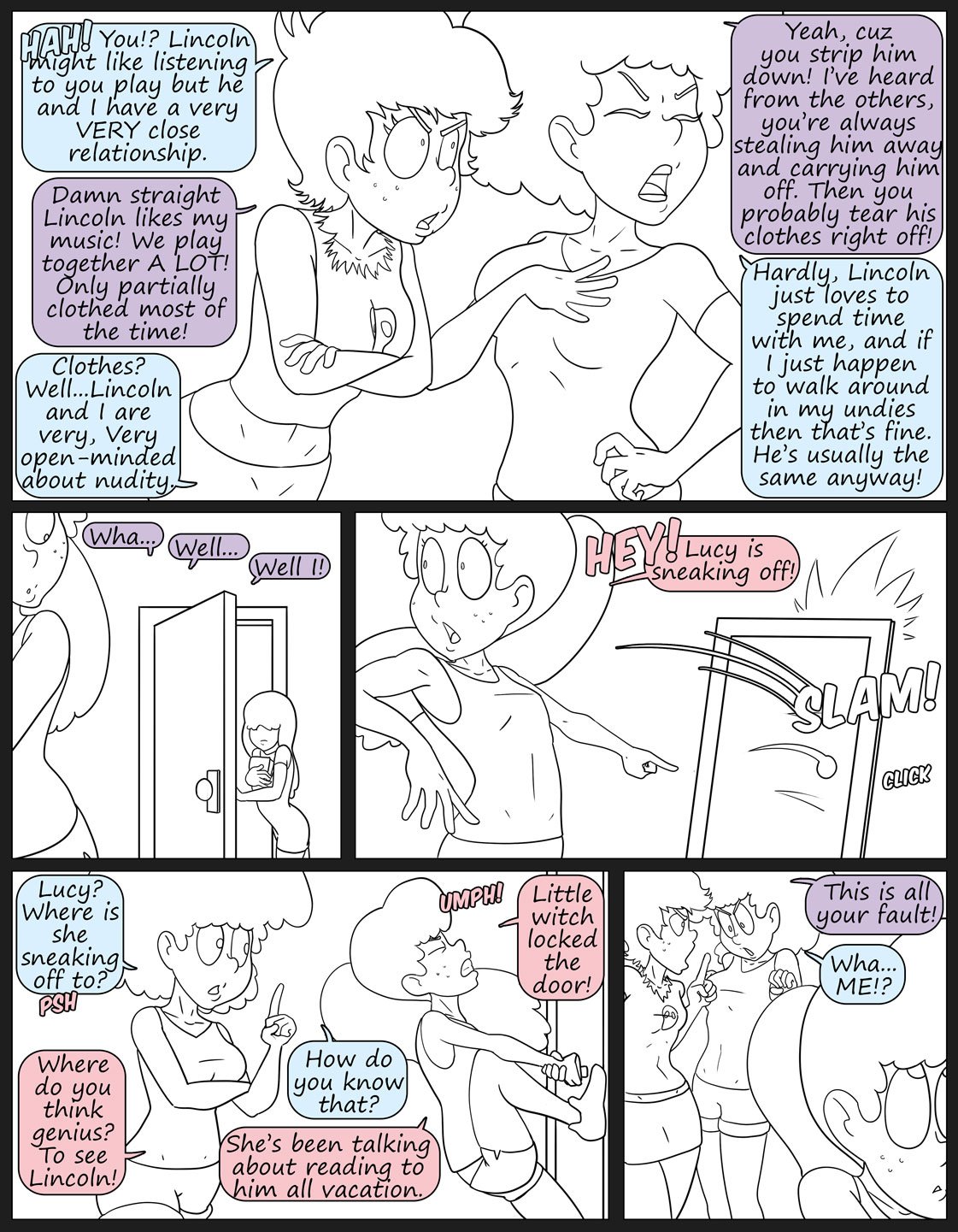 Suite Dreams (The Loud House) [MedullaMind] 1 . Suite Dreams - Chapter 1 (The Loud House) [MedullaMind] – page 28