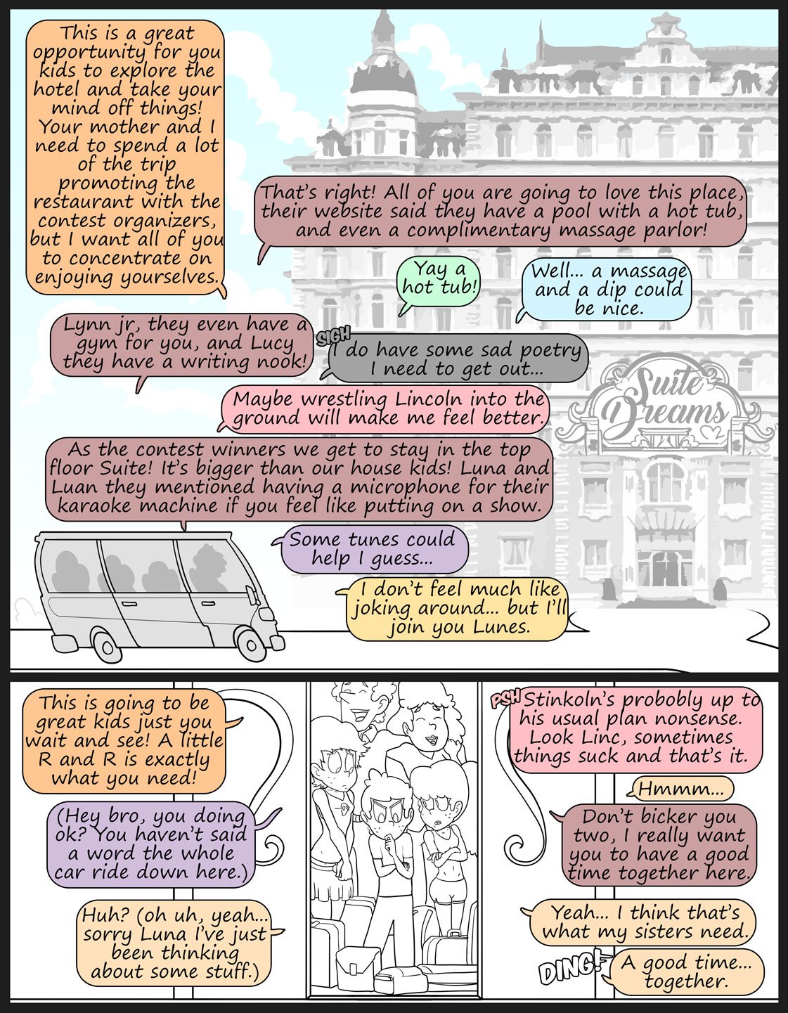Suite Dreams (The Loud House) [MedullaMind] 1 . Suite Dreams - Chapter 1 (The Loud House) [MedullaMind] – page 3