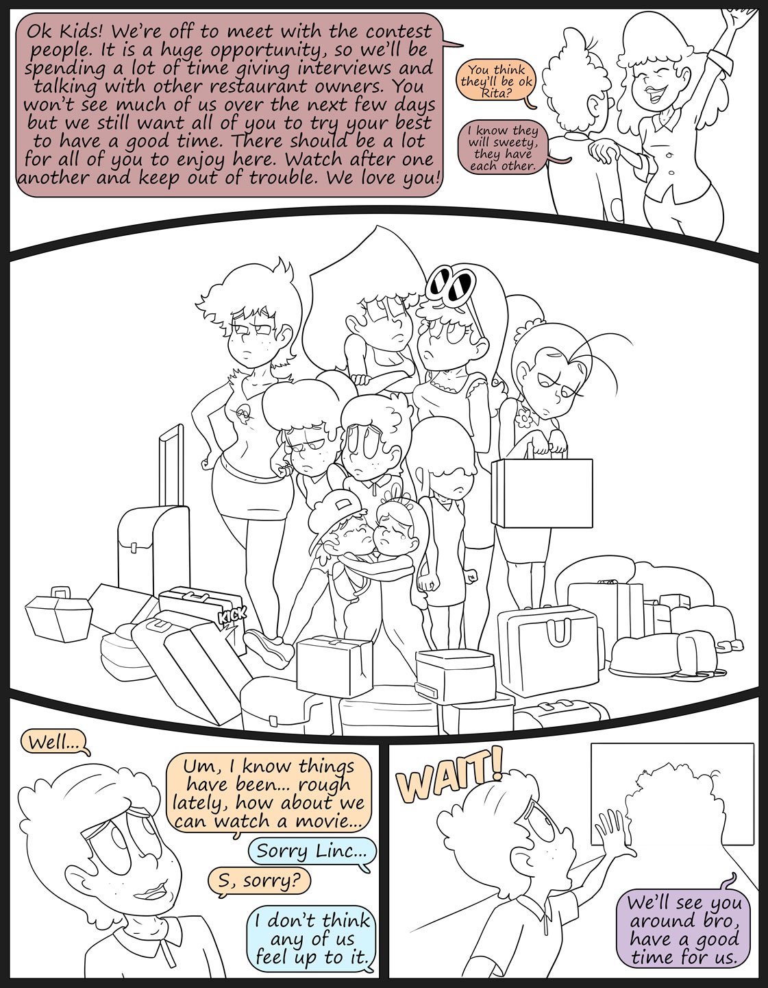 Suite Dreams (The Loud House) [MedullaMind] 1 . Suite Dreams - Chapter 1 (The Loud House) [MedullaMind] – page 4