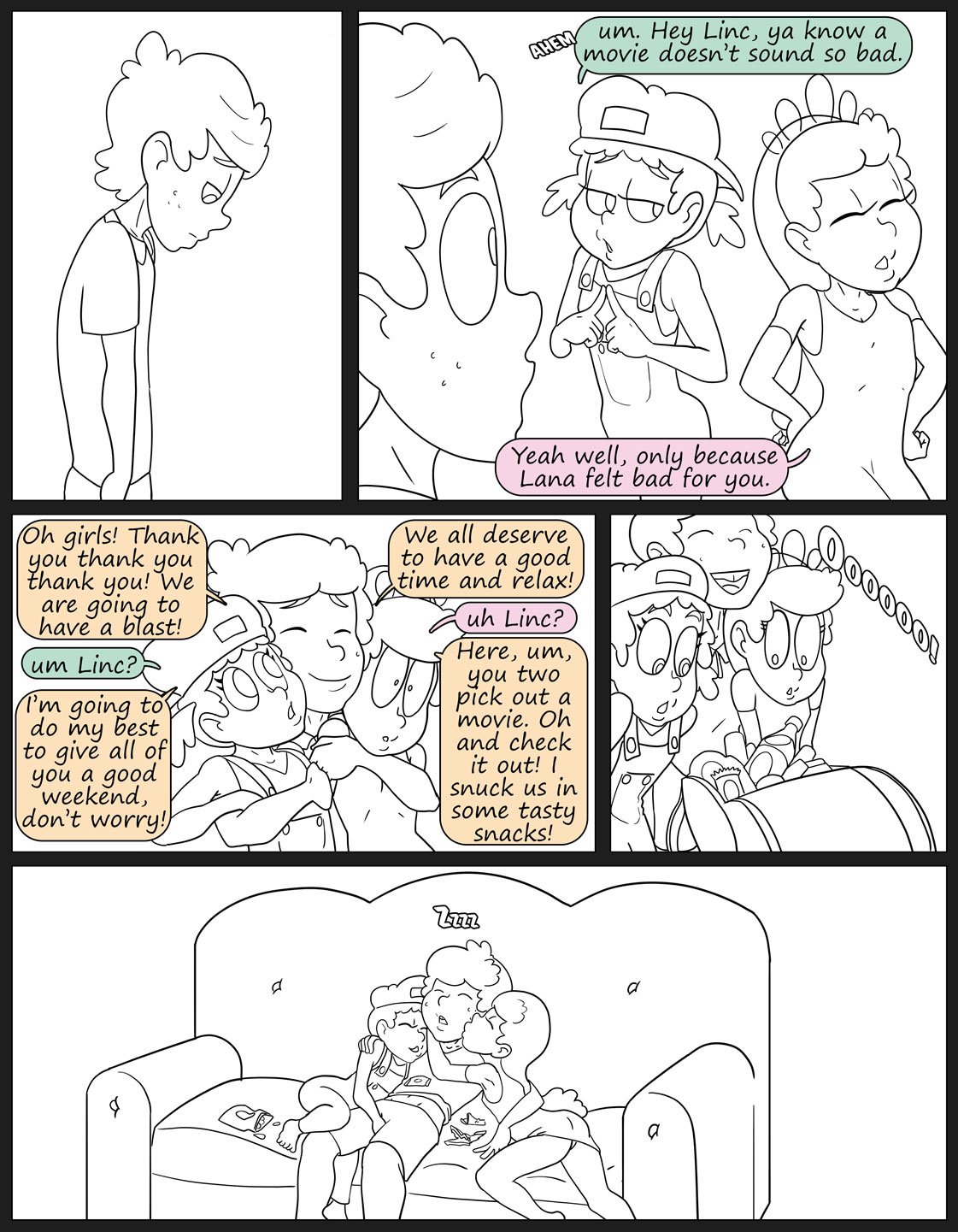 Suite Dreams (The Loud House) [MedullaMind] 1 . Suite Dreams - Chapter 1 (The Loud House) [MedullaMind] – page 5