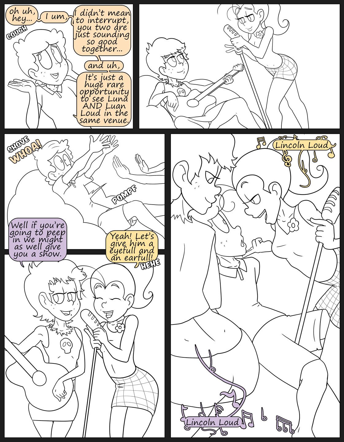 Suite Dreams (The Loud House) [MedullaMind] 1 . Suite Dreams - Chapter 1 (The Loud House) [MedullaMind] – page 7