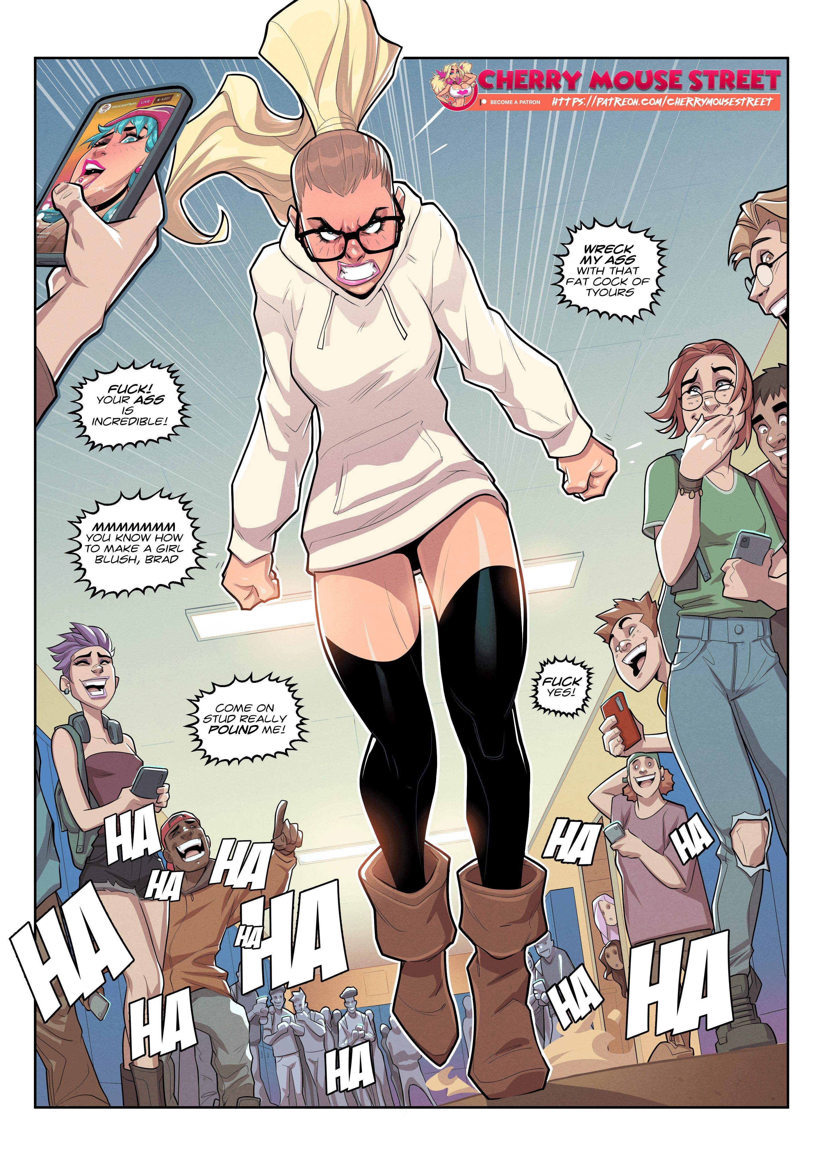Fanny [Cherry Mouse Street] 1 . Fanny - Bad Cheerleader - Chapter 1 [Cherry Mouse Street] – page 10
