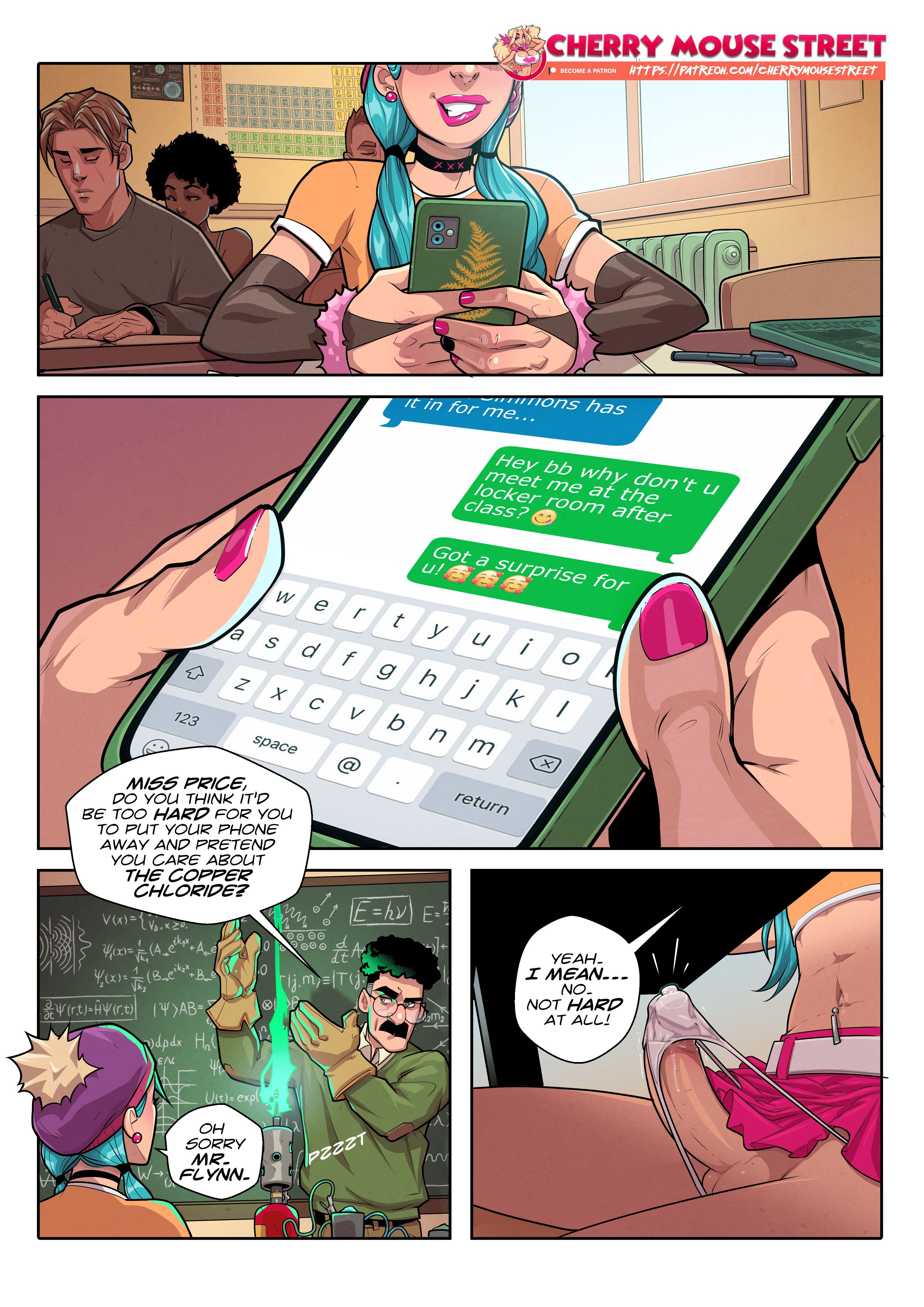 Fanny [Cherry Mouse Street] 1 . Fanny - Bad Cheerleader - Chapter 1 [Cherry Mouse Street] – page 6