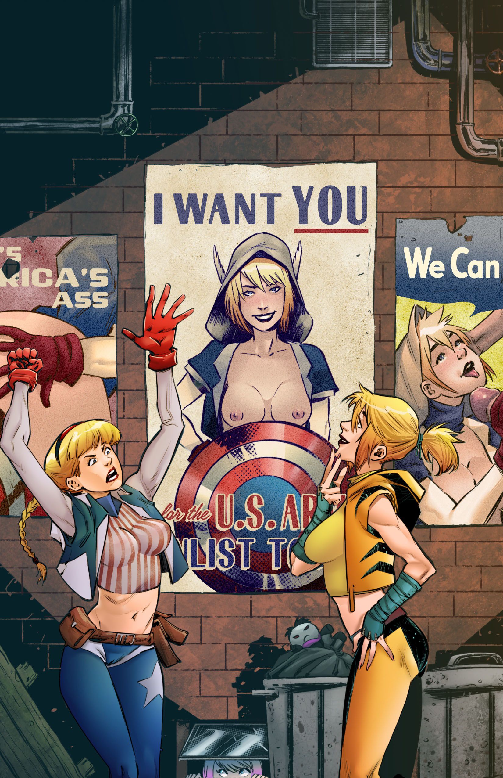 Gwenverine (Spider-Man) [Tracy Scops] 1 . Gwenverine - Chapter 1 (Spider-Man) [Tracy Scops] – page 11