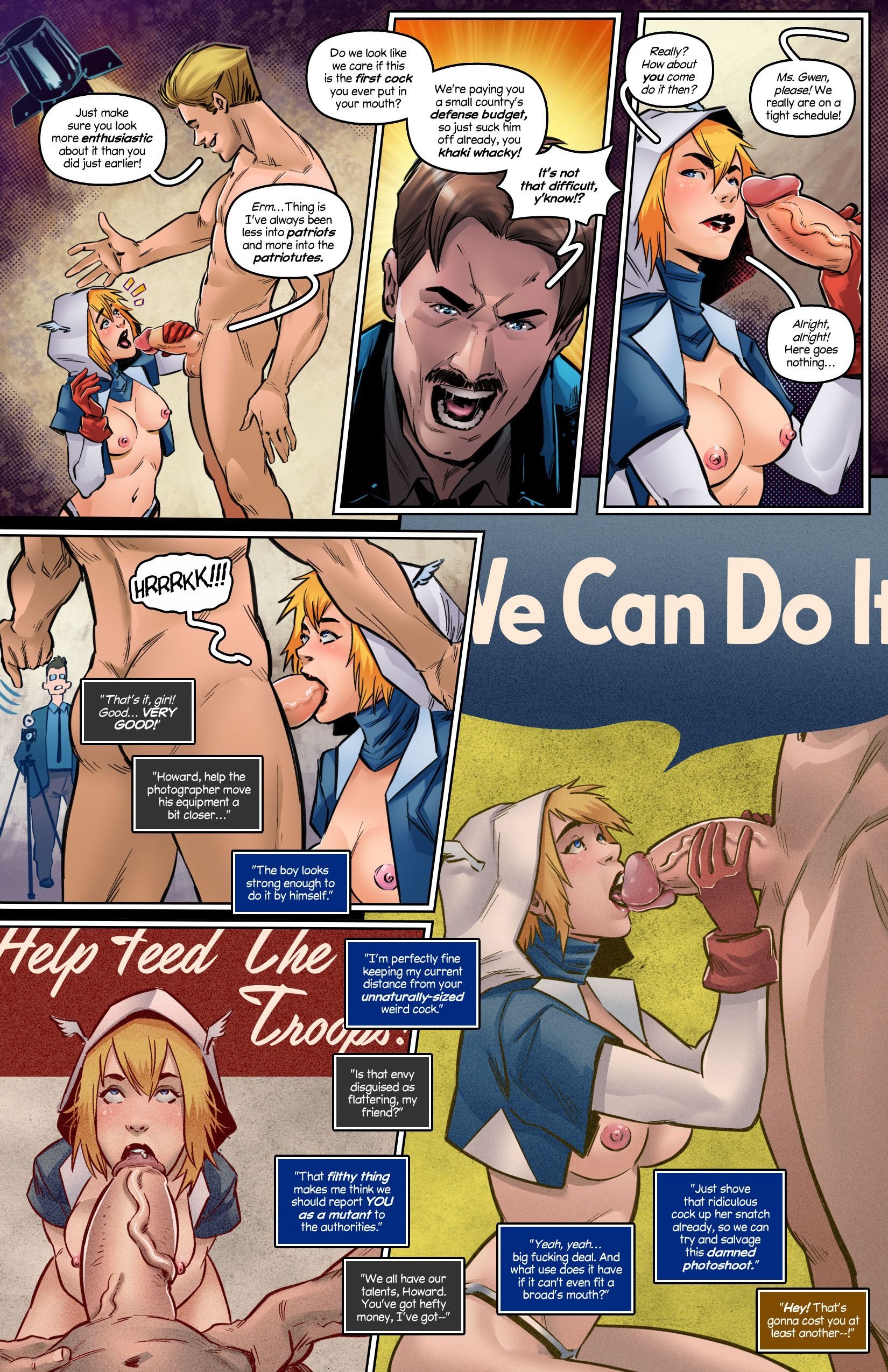 Gwenverine (Spider-Man) [Tracy Scops] 1 . Gwenverine - Chapter 1 (Spider-Man) [Tracy Scops] – page 6