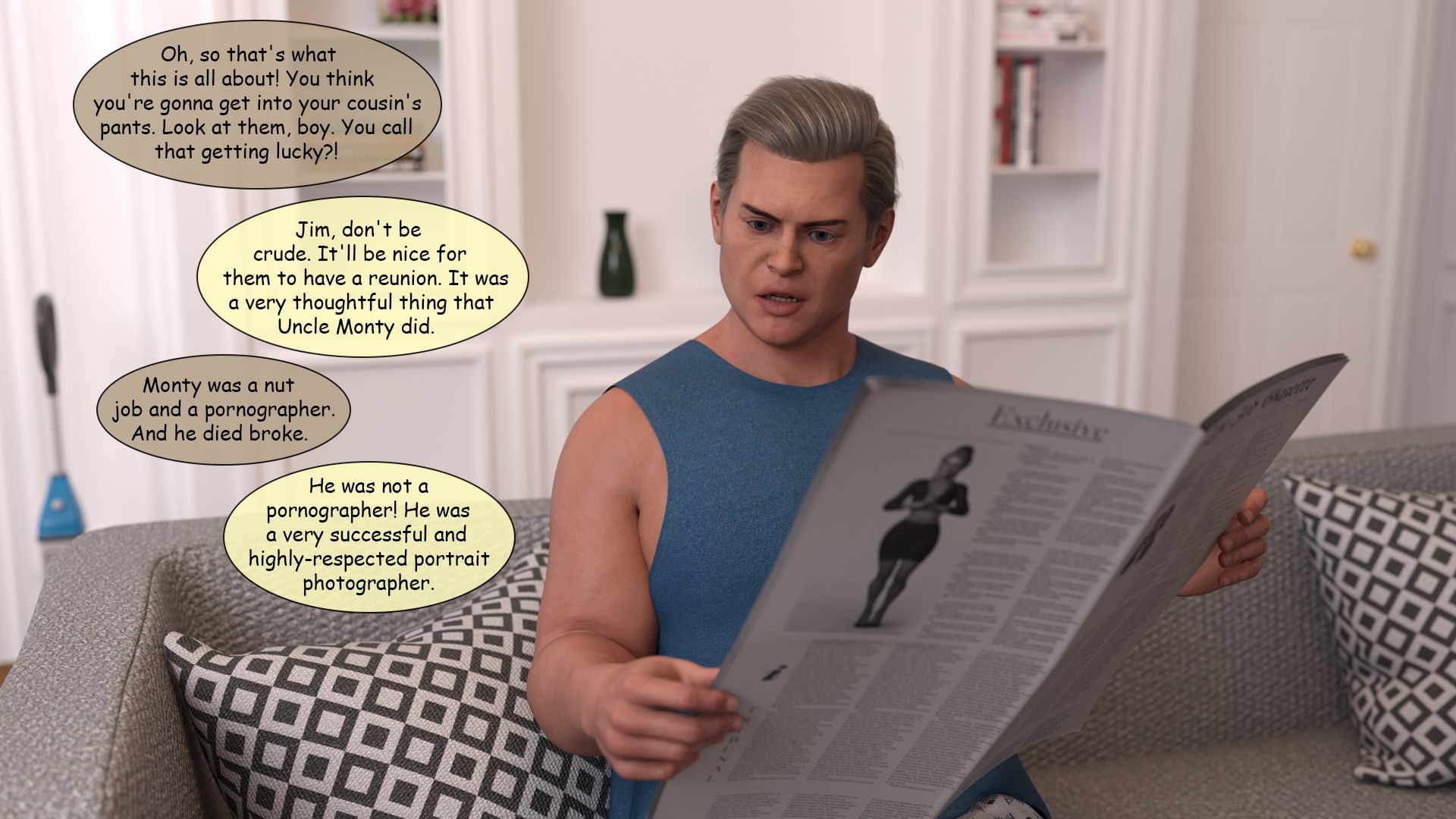 The Legacy and Naughty Cousins [Kizaru3D] 1 . The Legacy and Naughty Cousins - Chapter 1 [Kizaru3D] – page 10
