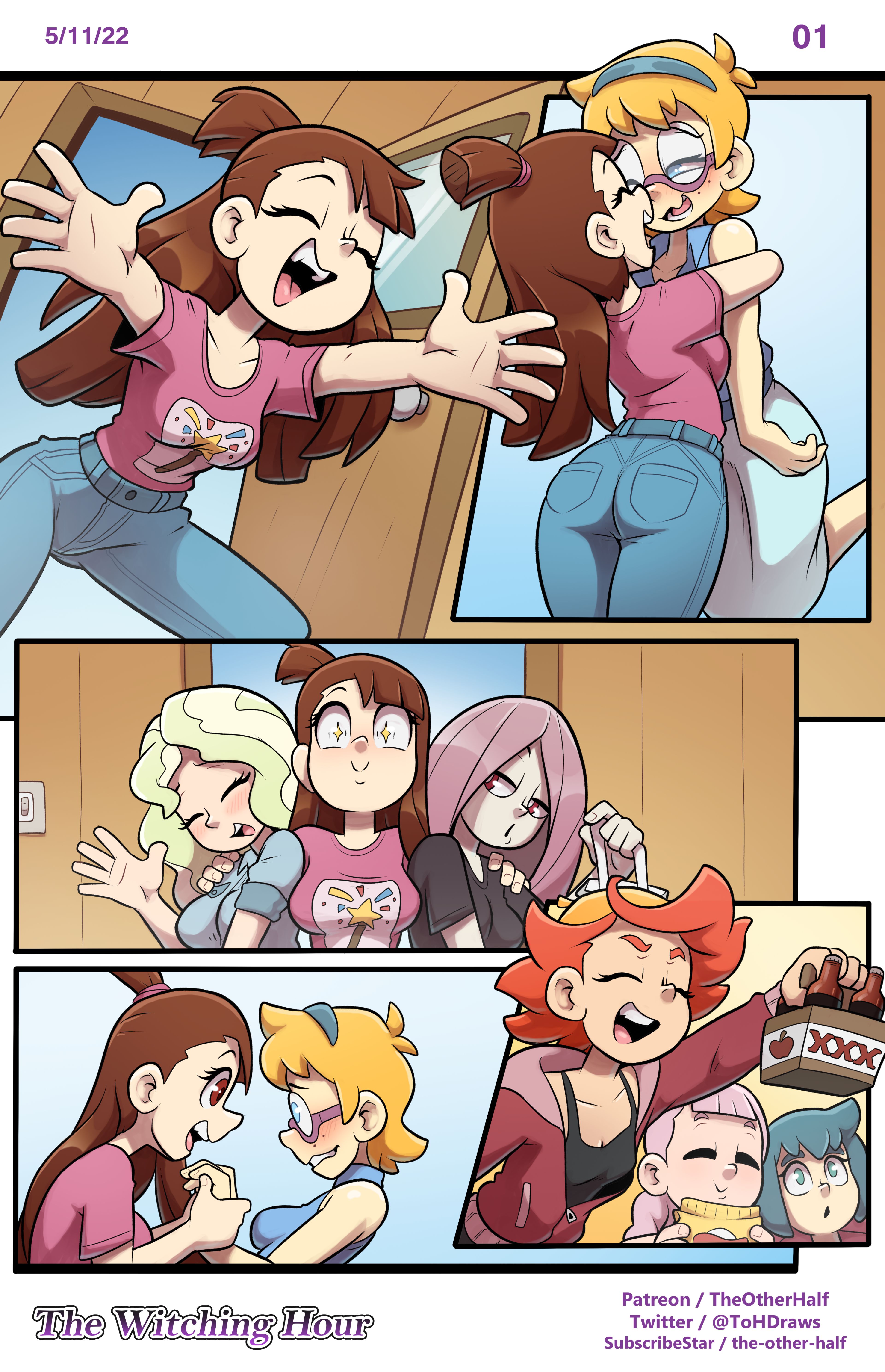 The Witching Hour (Little Witch Academia) [TheOtherHalf] 1.5 . The Witching Hour - Textless - Chapter 1 (Little Witch Academia) [TheOtherHalf] – page 1