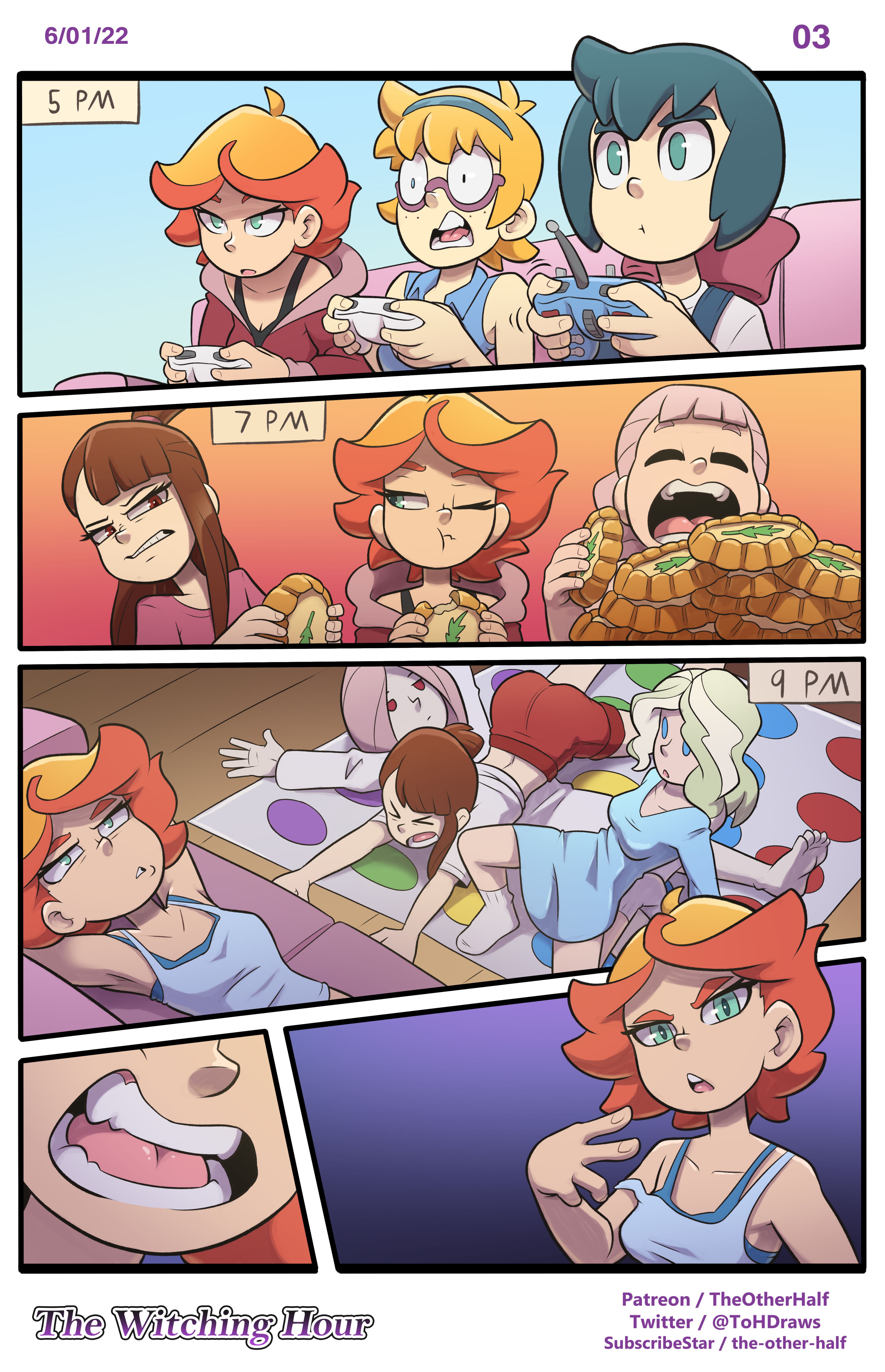 The Witching Hour (Little Witch Academia) [TheOtherHalf] 1.5 . The Witching Hour - Textless - Chapter 1 (Little Witch Academia) [TheOtherHalf] – page 3