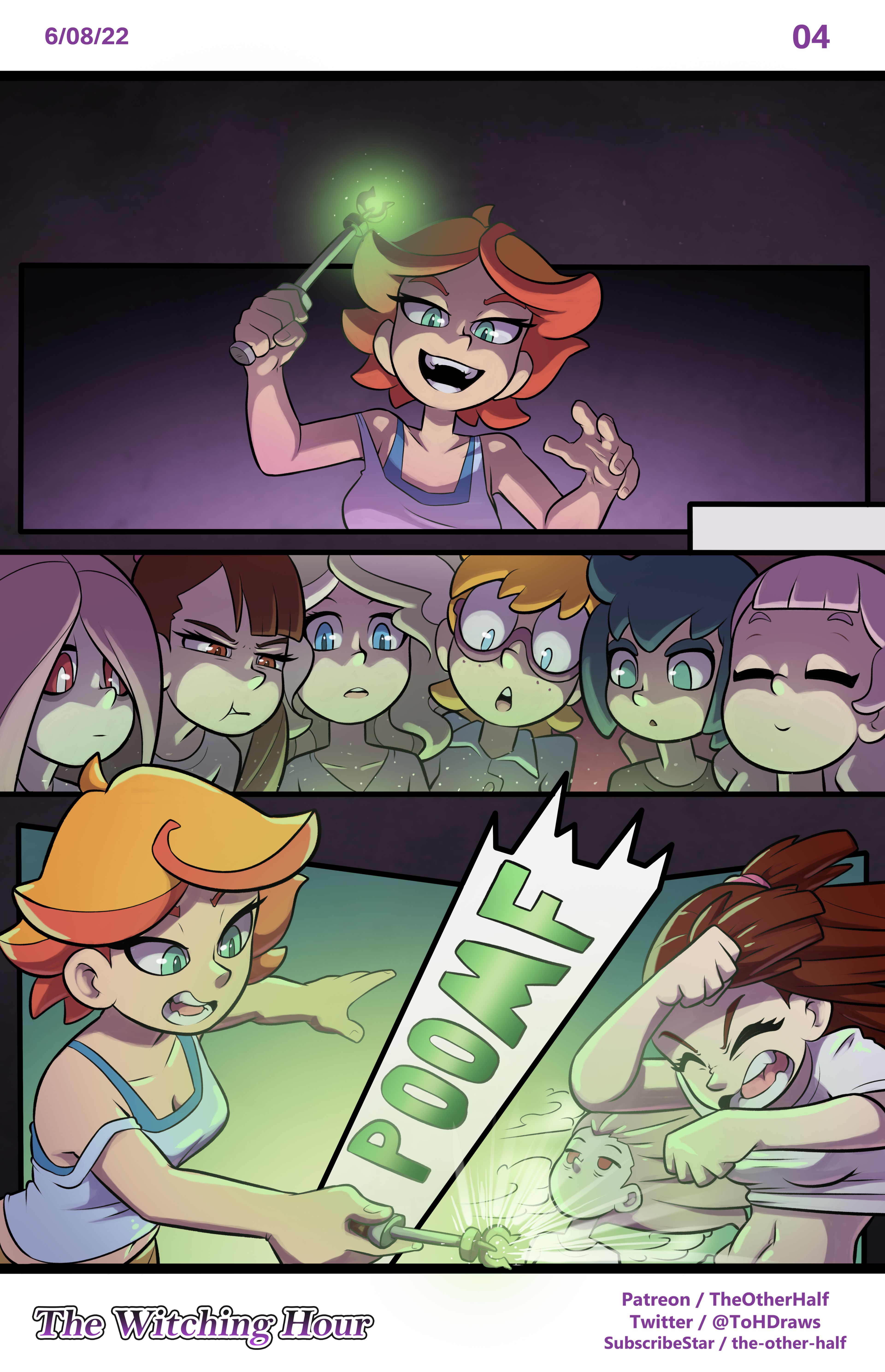 The Witching Hour (Little Witch Academia) [TheOtherHalf] 1.5 . The Witching Hour - Textless - Chapter 1 (Little Witch Academia) [TheOtherHalf] – page 4