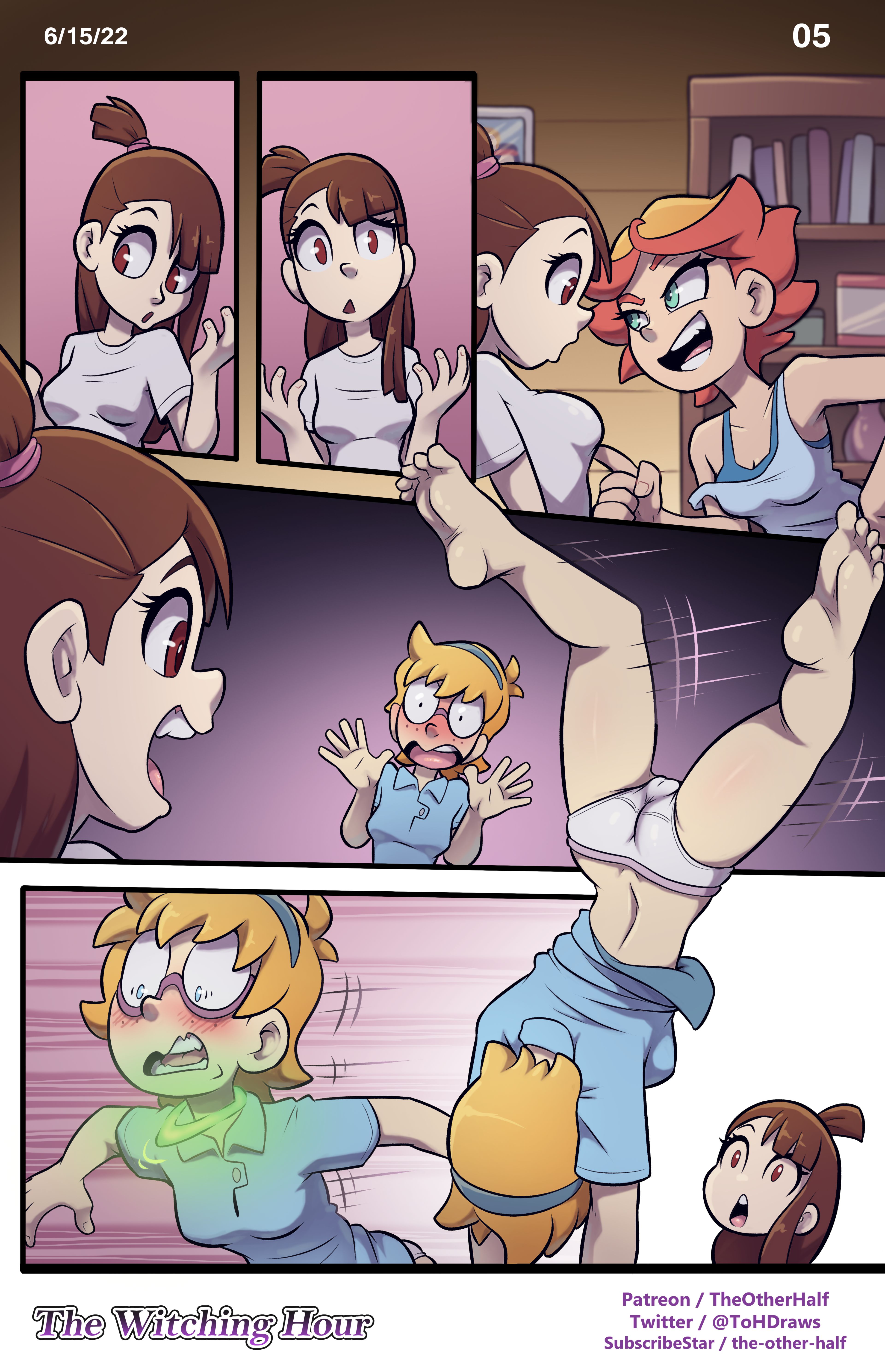 The Witching Hour (Little Witch Academia) [TheOtherHalf] 1.5 . The Witching Hour - Textless - Chapter 1 (Little Witch Academia) [TheOtherHalf] – page 5