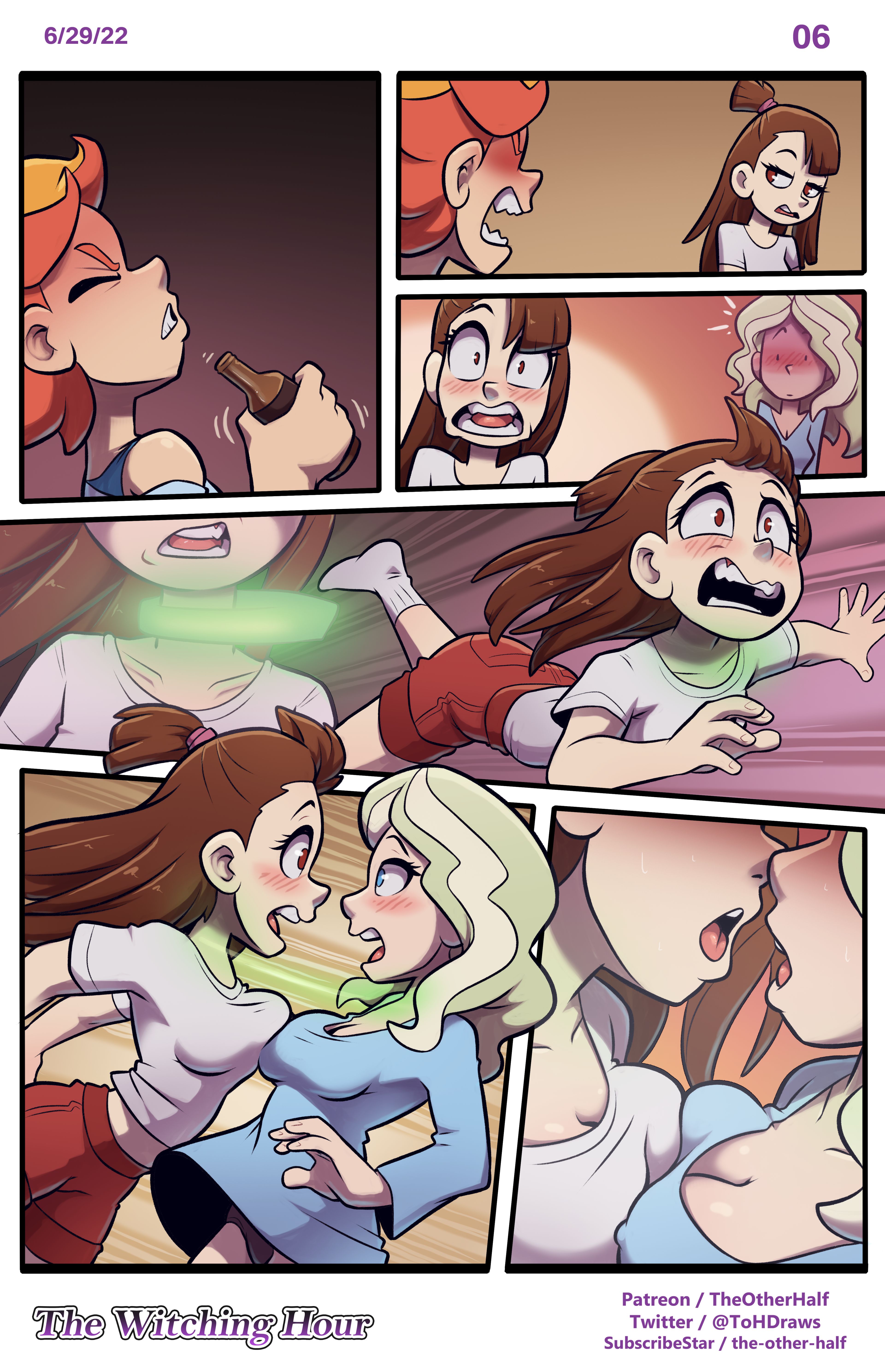 The Witching Hour (Little Witch Academia) [TheOtherHalf] 1.5 . The Witching Hour - Textless - Chapter 1 (Little Witch Academia) [TheOtherHalf] – page 6