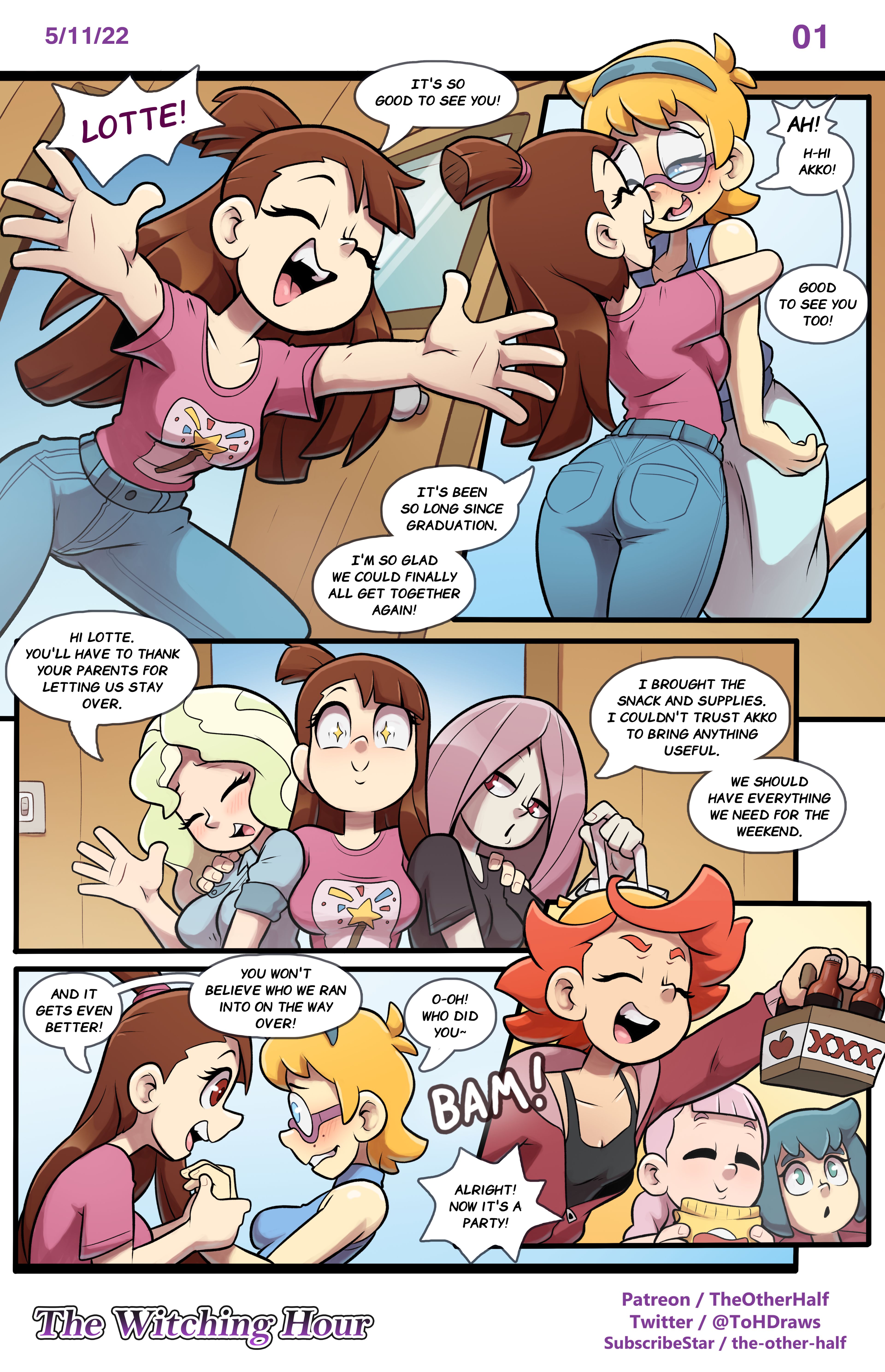 The Witching Hour (Little Witch Academia) [TheOtherHalf] 1 . The Witching Hour - Chapter 1 (Little Witch Academia) [TheOtherHalf] – page 1