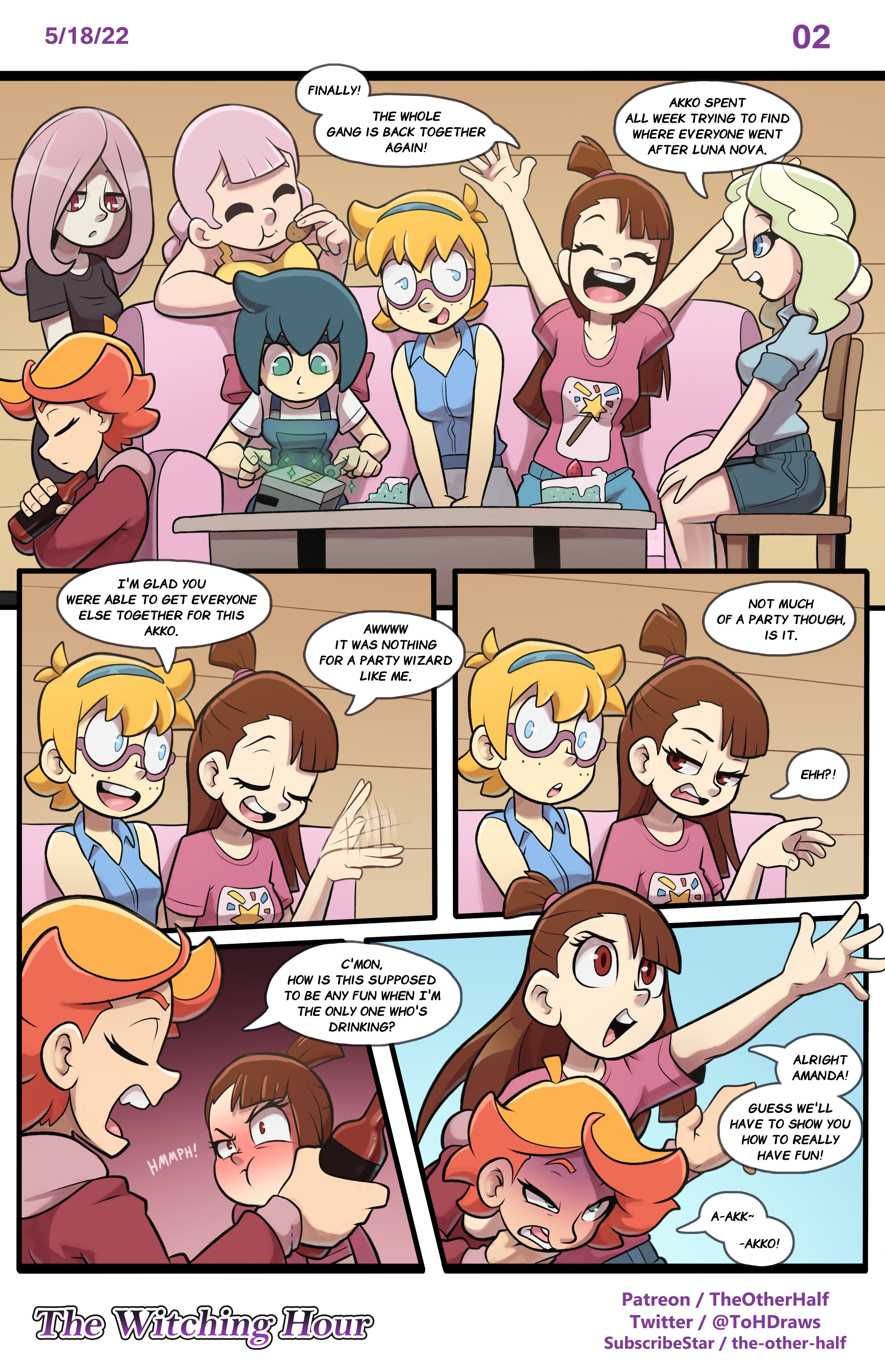 The Witching Hour (Little Witch Academia) [TheOtherHalf] 1 . The Witching Hour - Chapter 1 (Little Witch Academia) [TheOtherHalf] – page 2