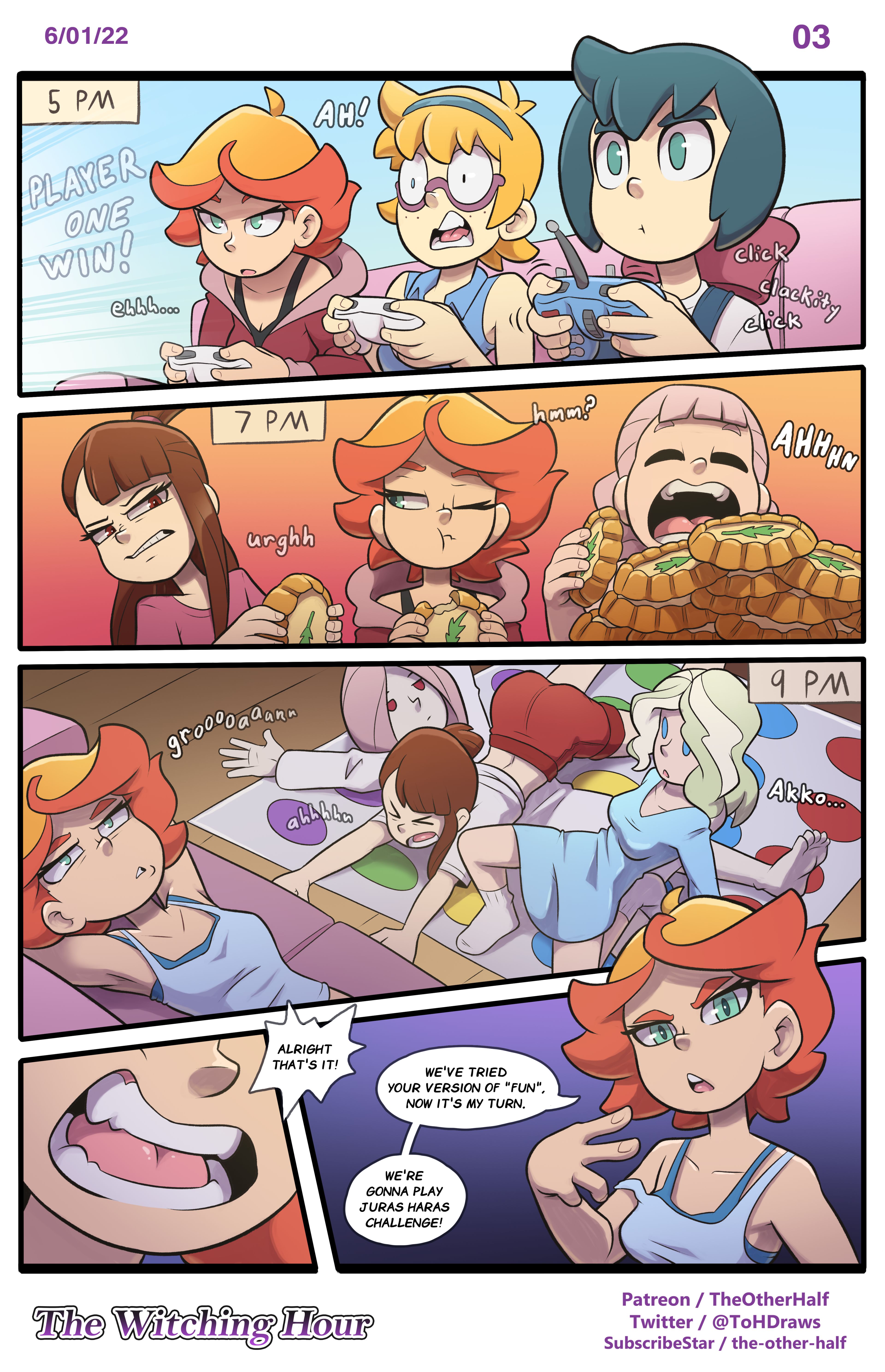 The Witching Hour (Little Witch Academia) [TheOtherHalf] 1 . The Witching Hour - Chapter 1 (Little Witch Academia) [TheOtherHalf] – page 3